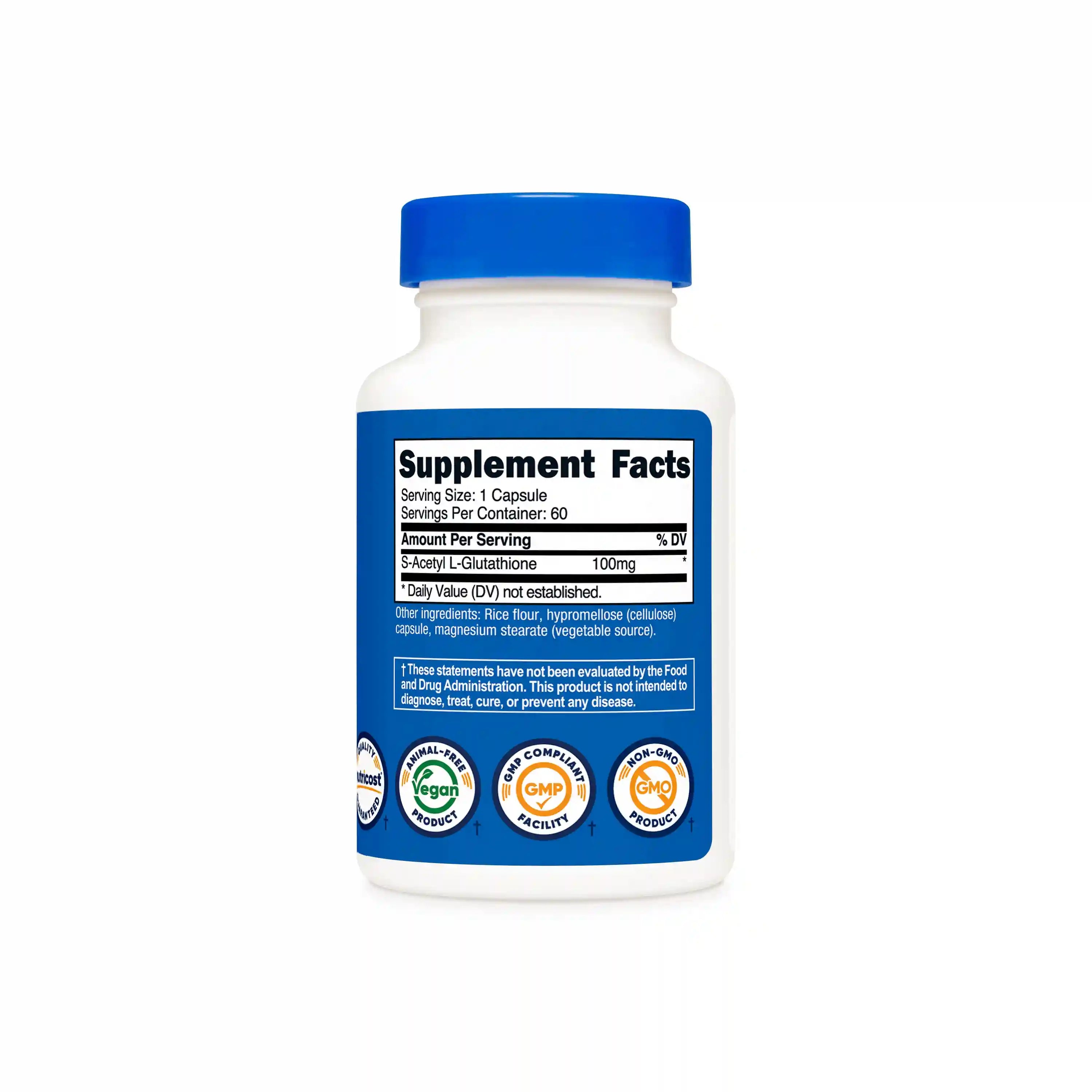 Nutricost S-Acetyl-L-Glutathione Secondary image