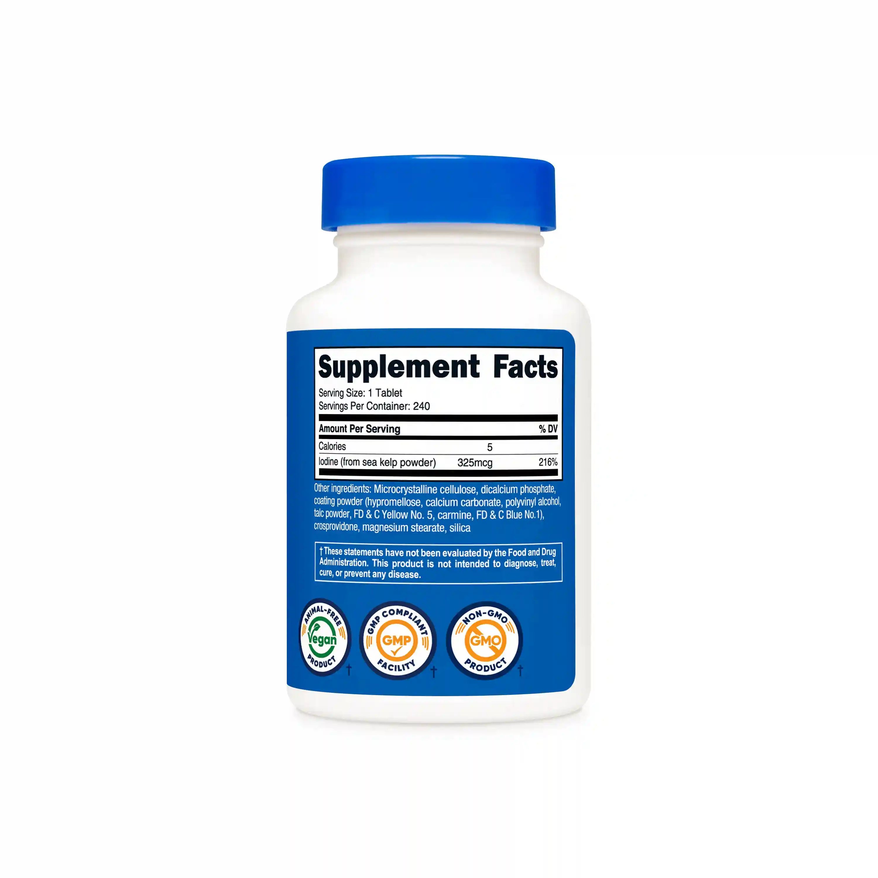 Nutricost Iodine Tablets Secondary image