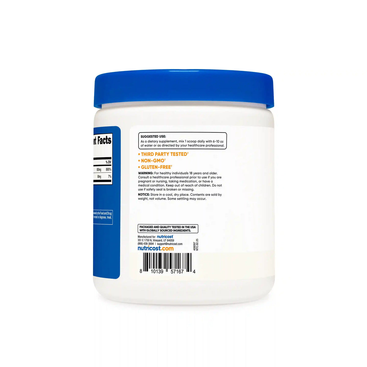 Nutricost Calcium Ascorbate Powder