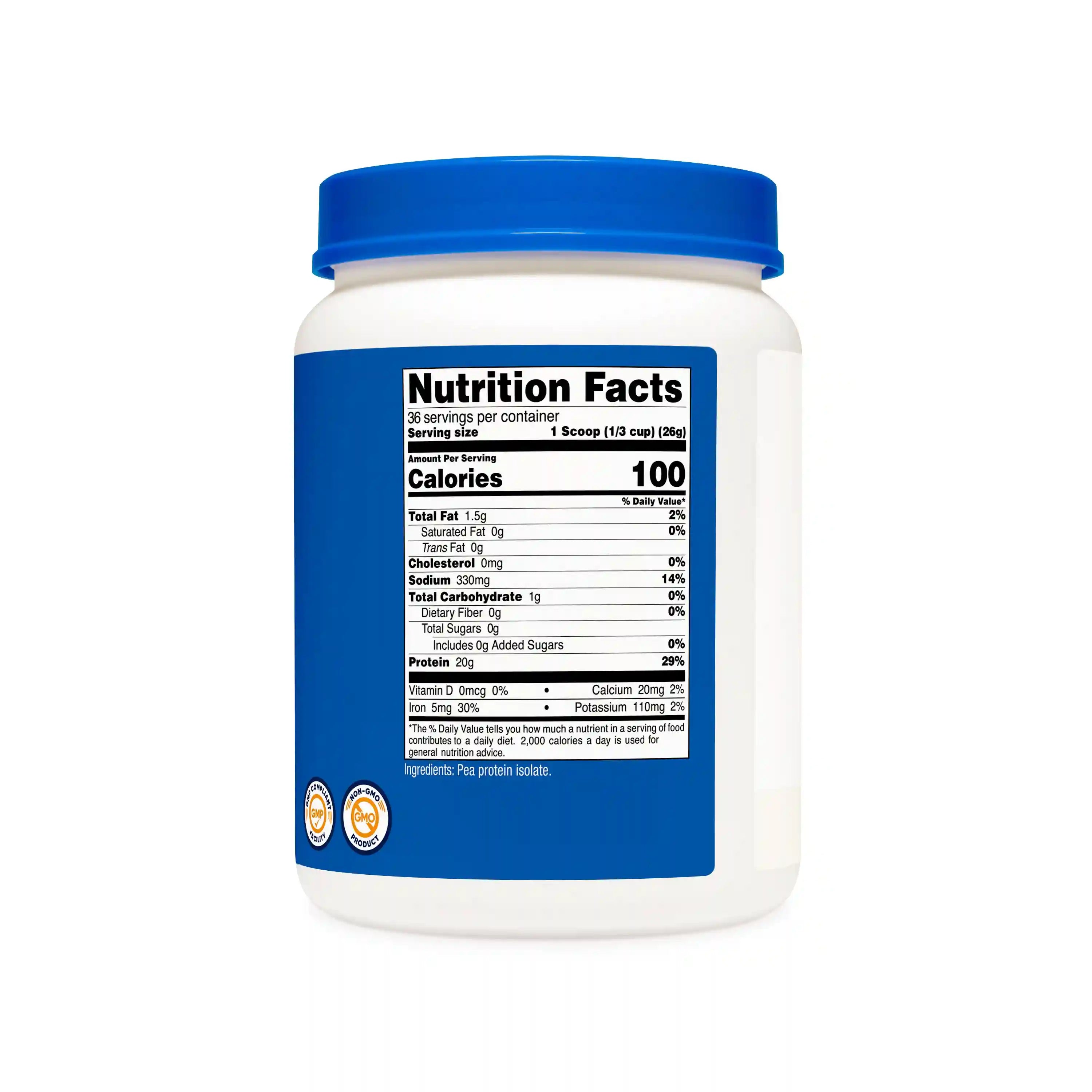 Nutricost Pea Protein Powder Secondary image