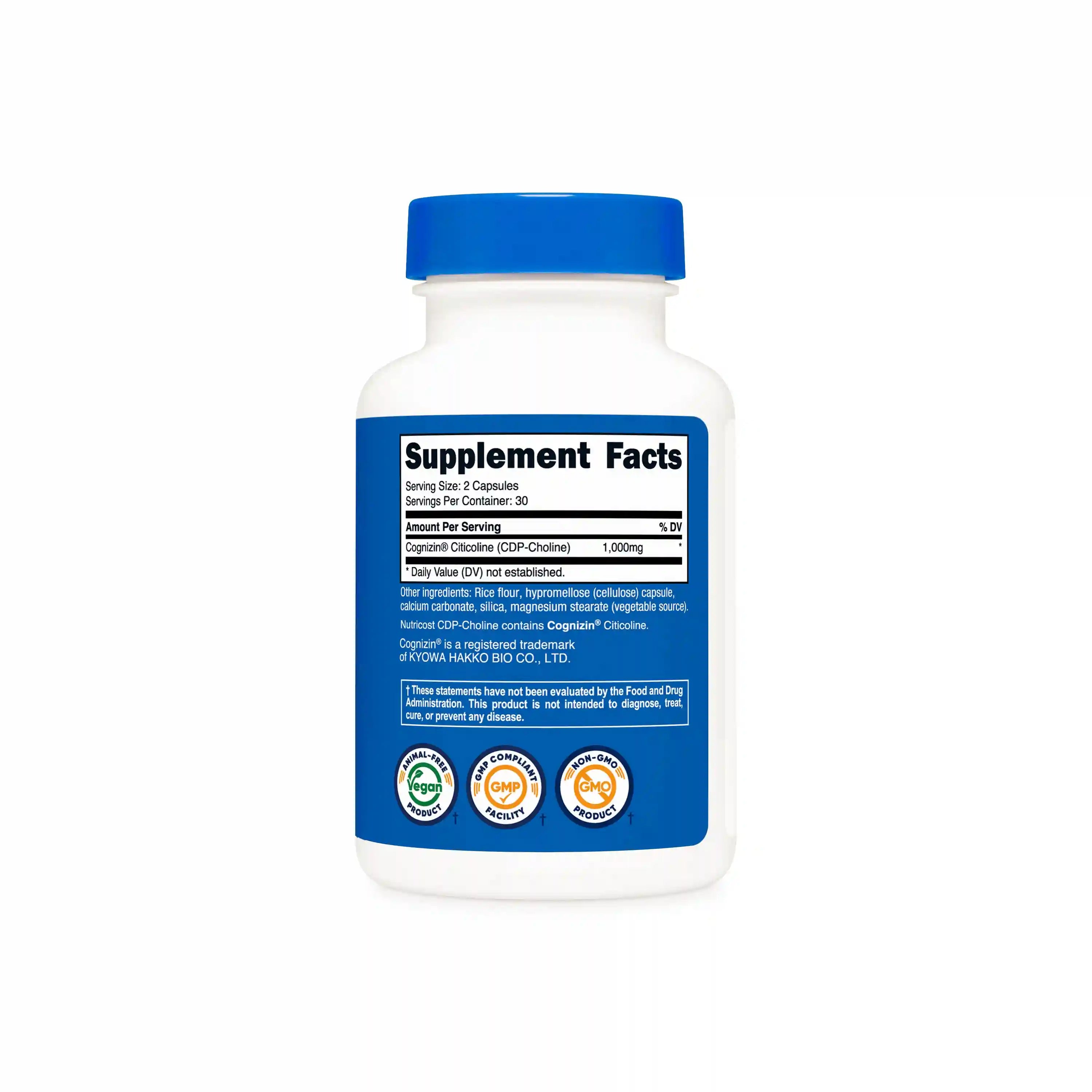 Nutricost Cognizin Citicoline Secondary image