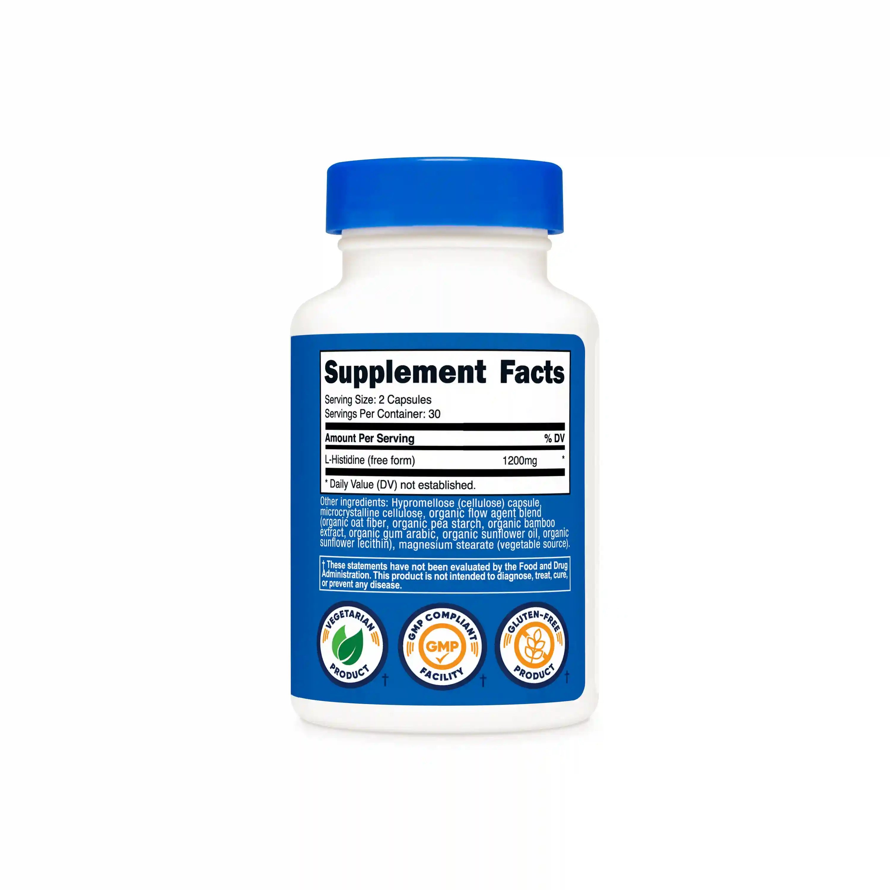 Nutricost L-Histidine Secondary image