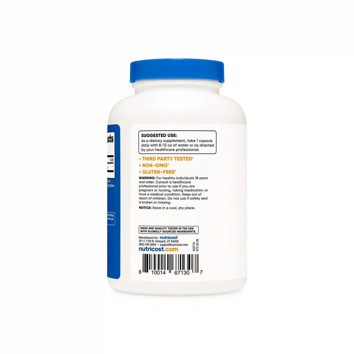 Nutricost Glutathione Capsules