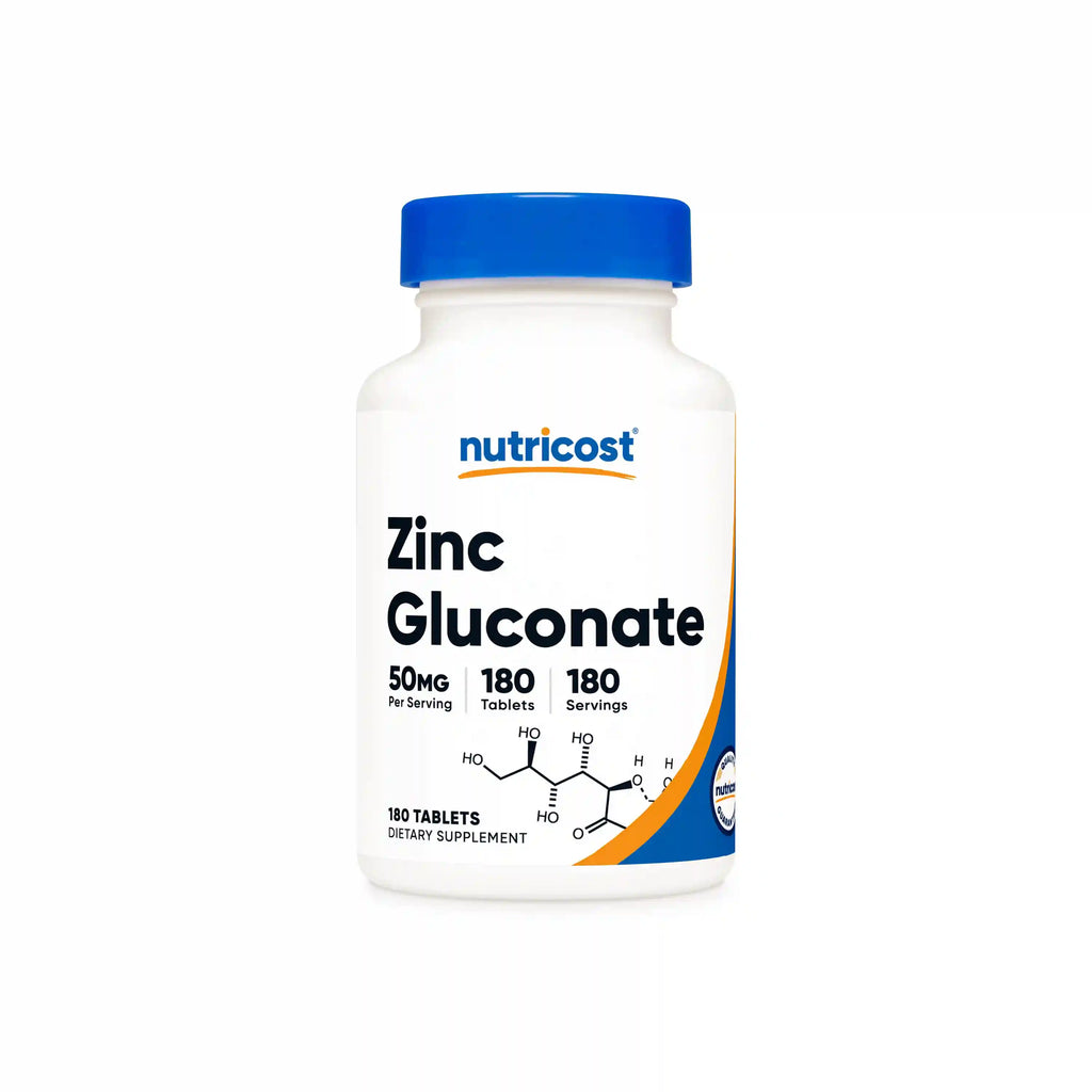 Nutricost Zinc Gluconate Tablets