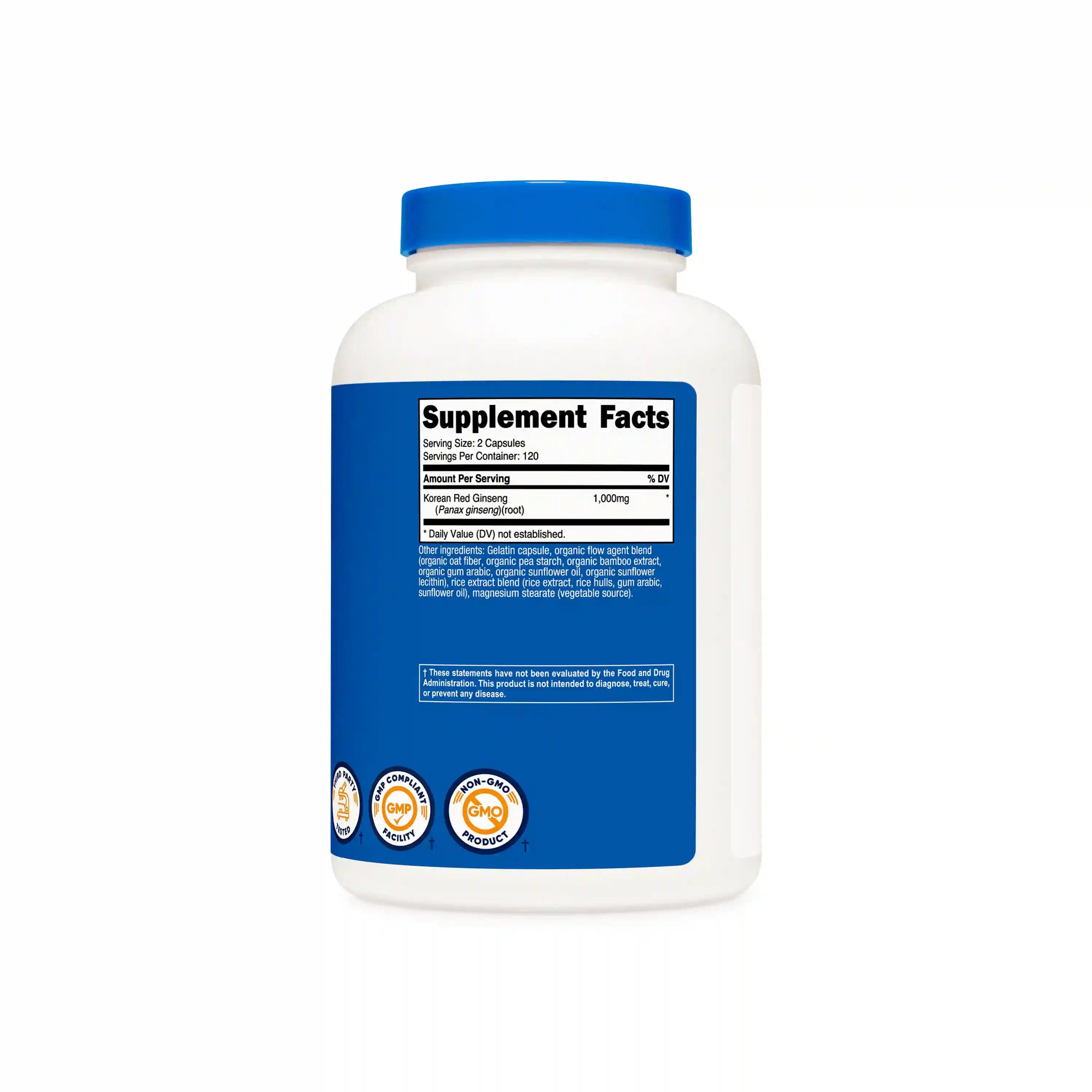 Nutricost Korean Red Ginseng Secondary image