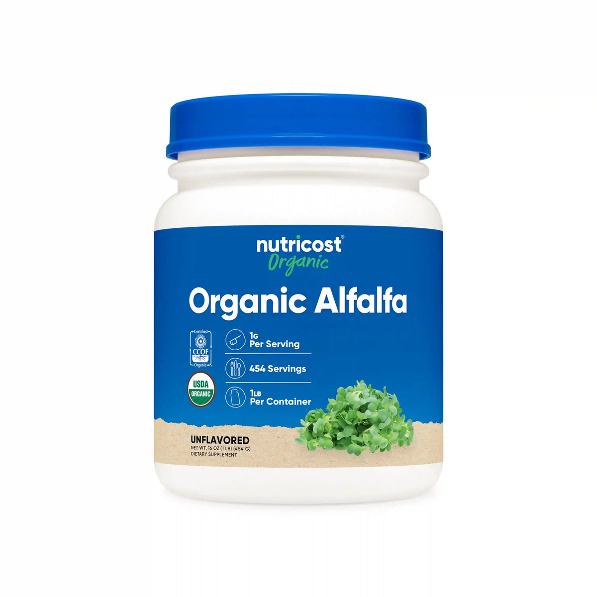 Nutricost Organic Alfalfa Powder Main image