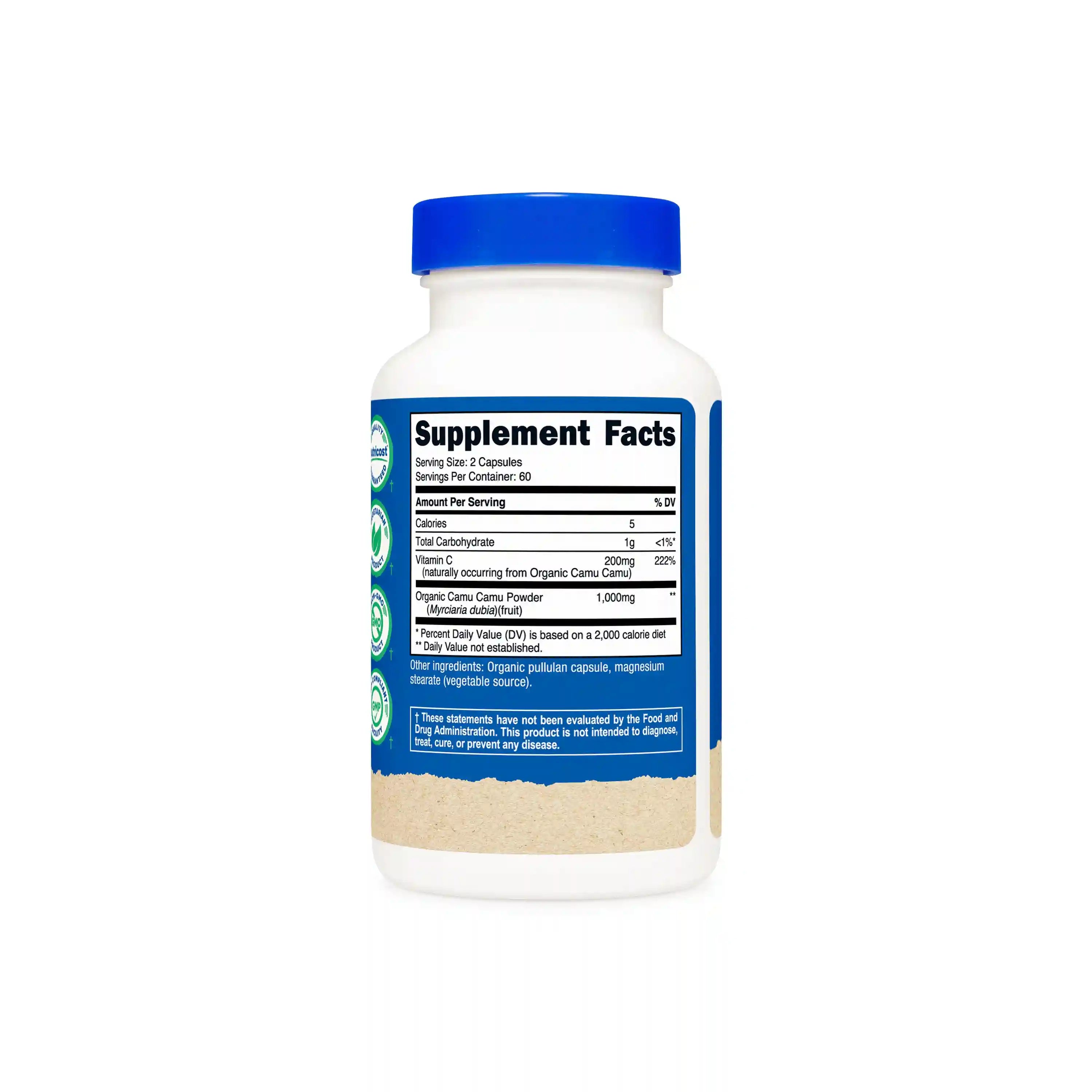 Nutricost Camu Camu Capsules Secondary image