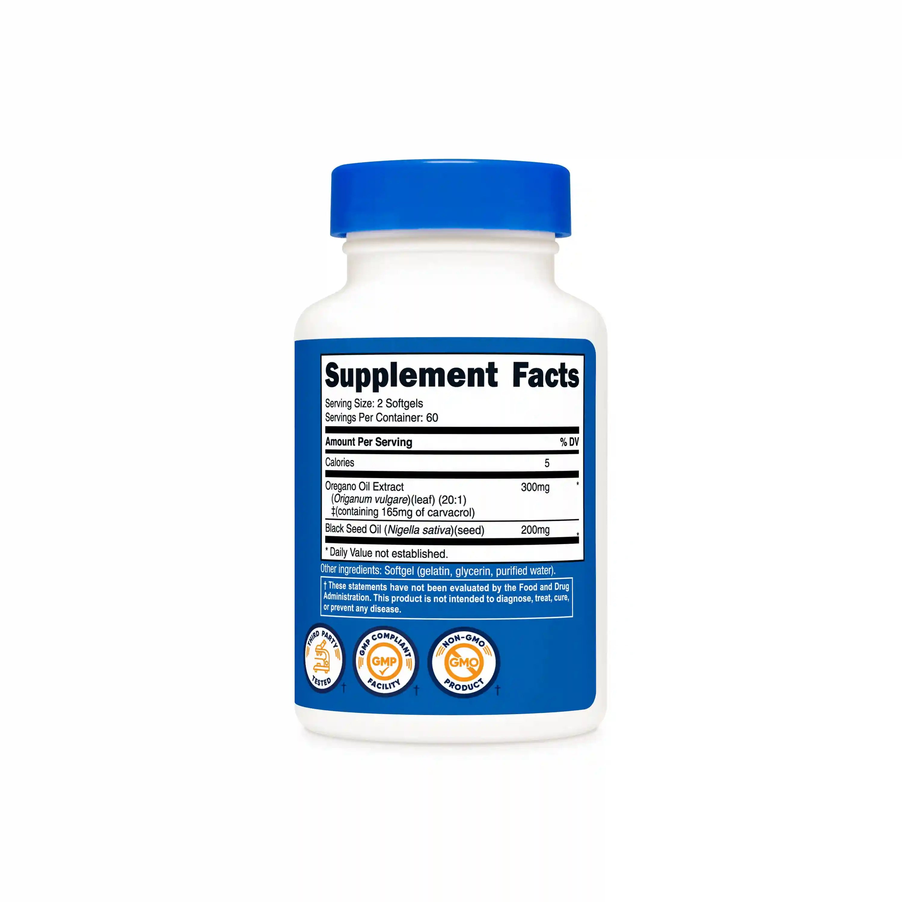 Nutricost Oregano Oil Supplement Secondary image