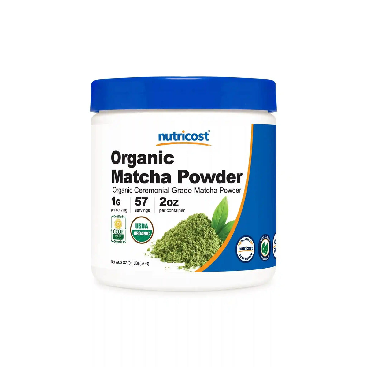 Nutricost Organic Matcha Powder (Ceremonial Grade) Main image