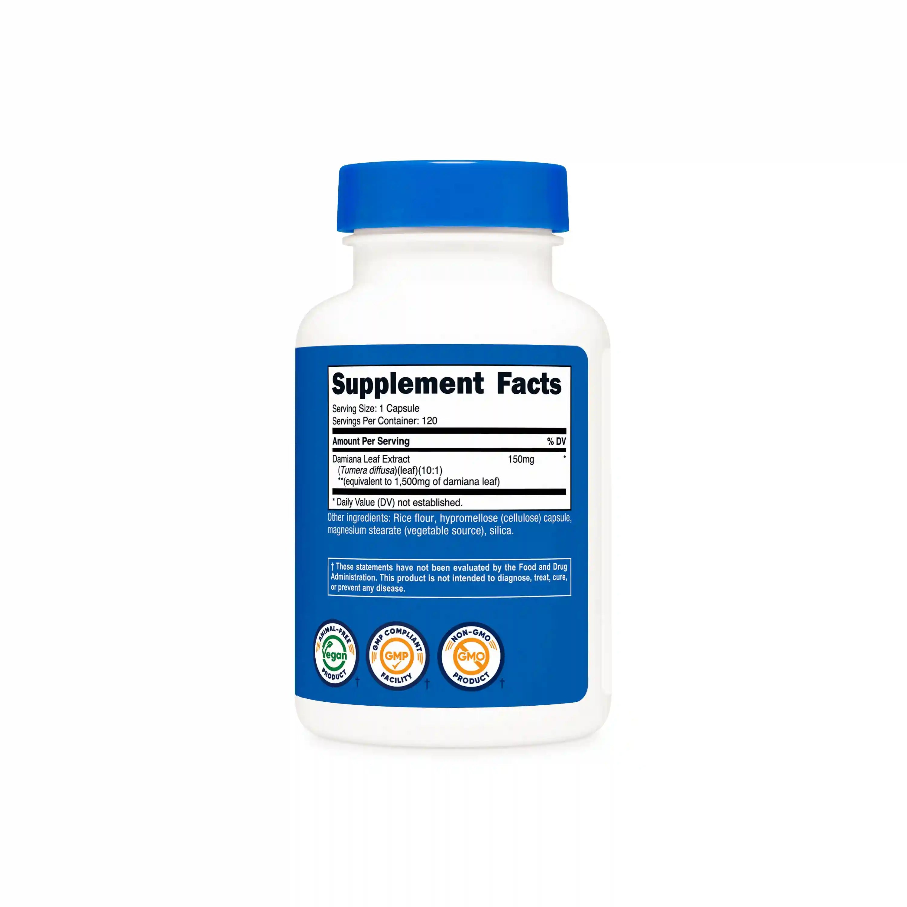 Nutricost Damiana Leaf Capsules Secondary image
