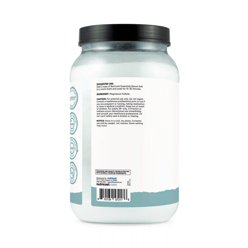 Nutricost Pure Epsom Salt