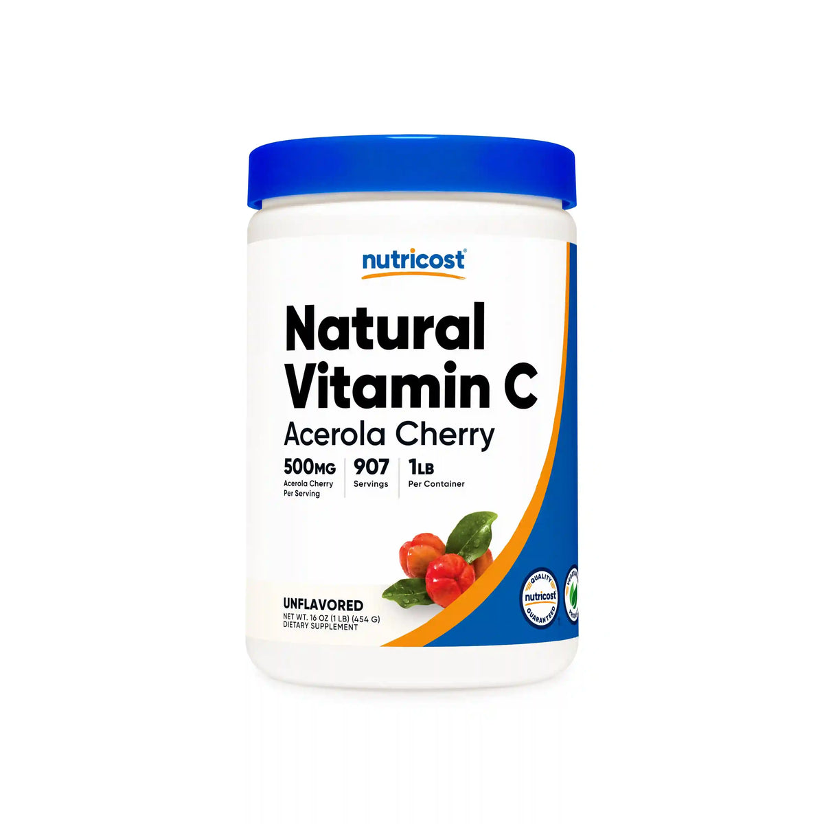 Nutricost Natural Vitamin C (Acerola Cherry) Powder Main image