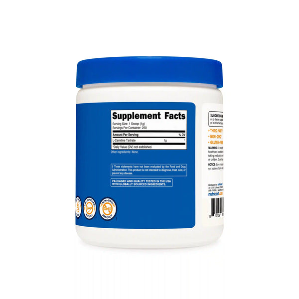 Nutricost L-Carnitine Tartrate Powder