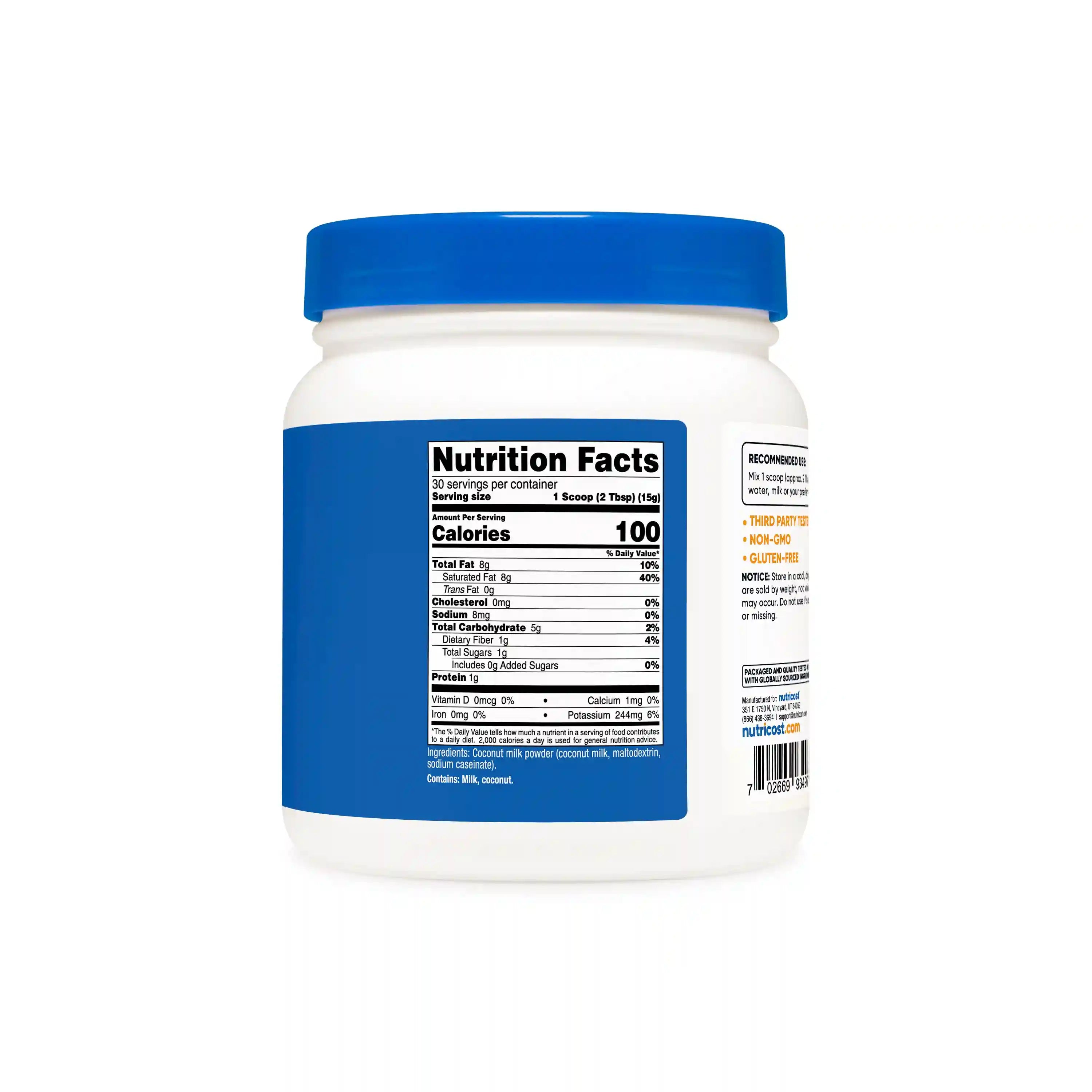 Nutricost Coconut Milk Powder Secondary image