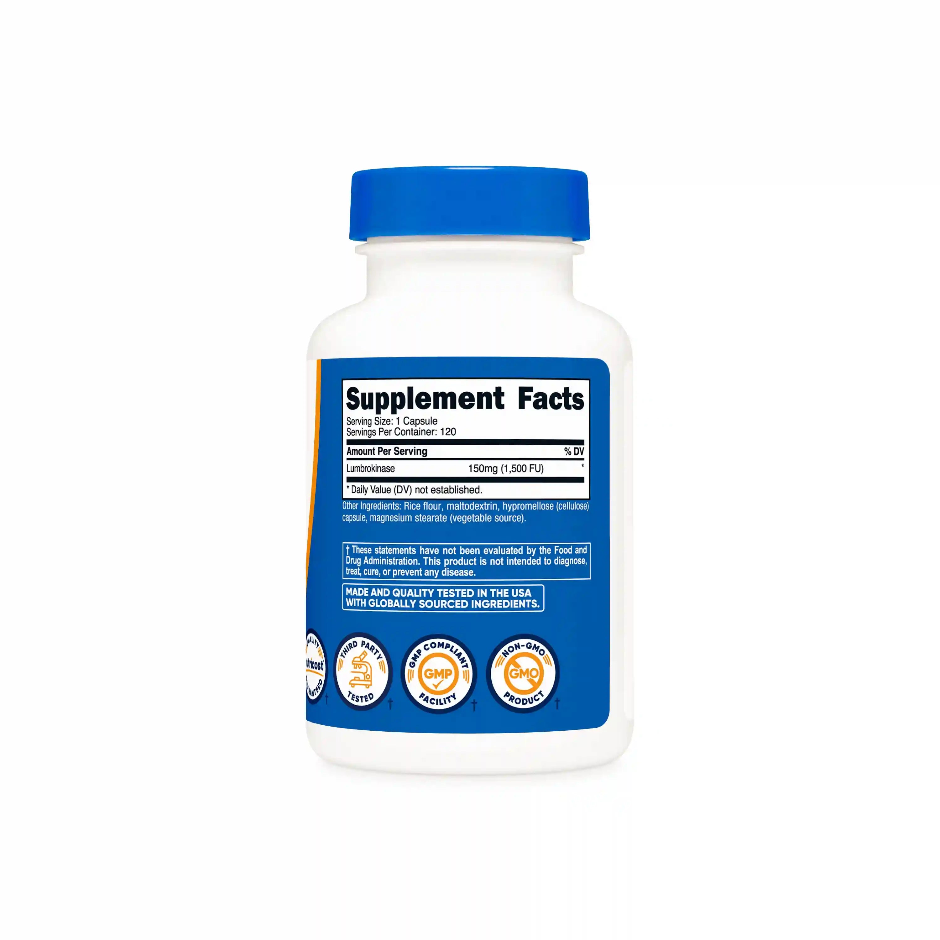 Nutricost Lumbrokinase Secondary image