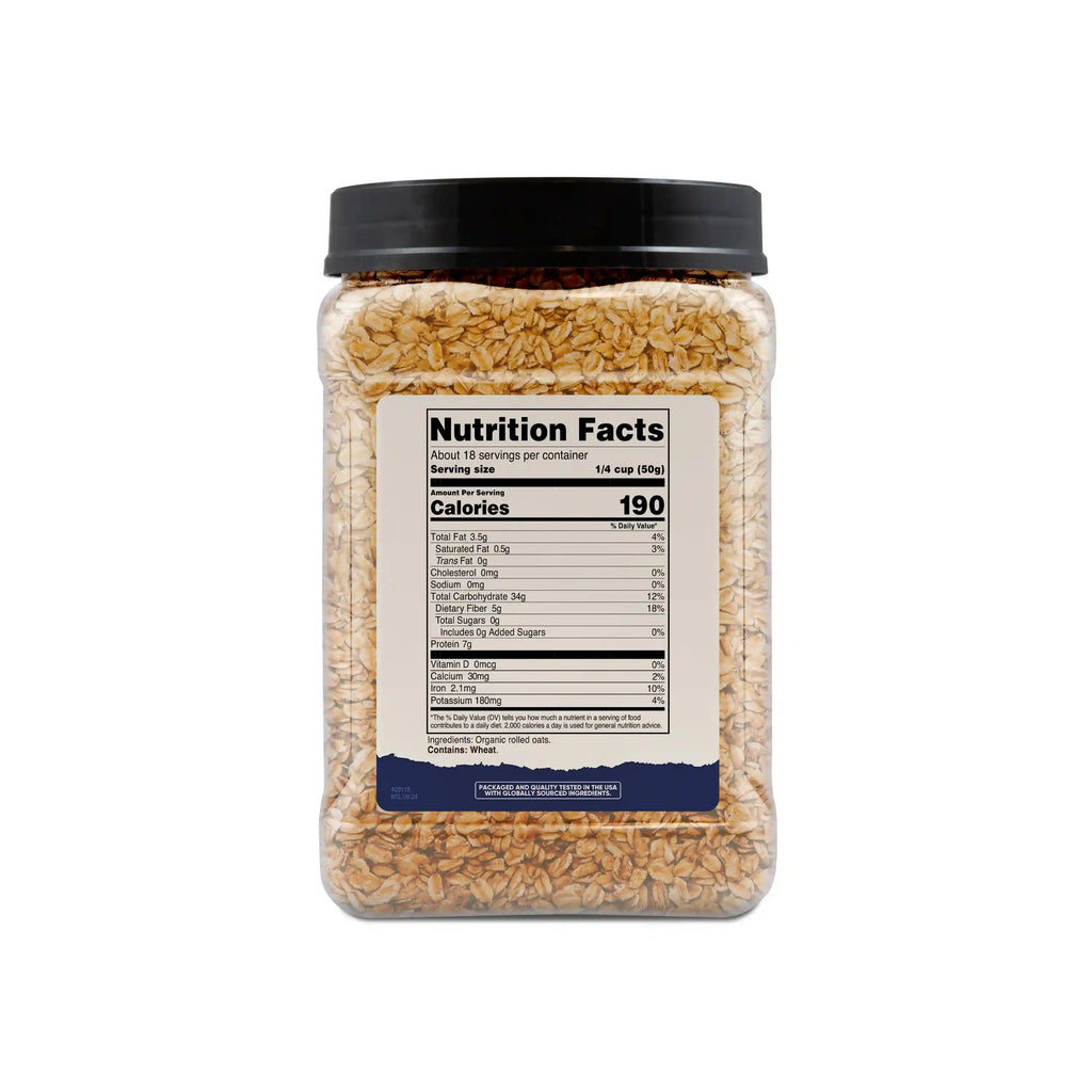 Nutricost Pantry Organic Rolled Oats