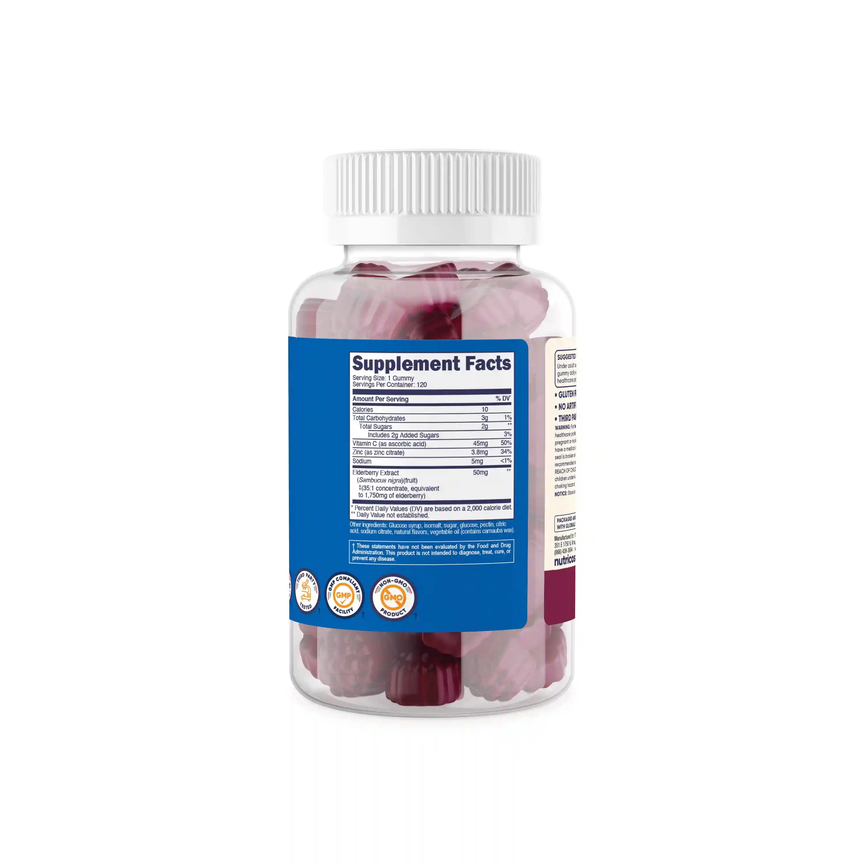 Nutricost Kids Elderberry Gummies Secondary image