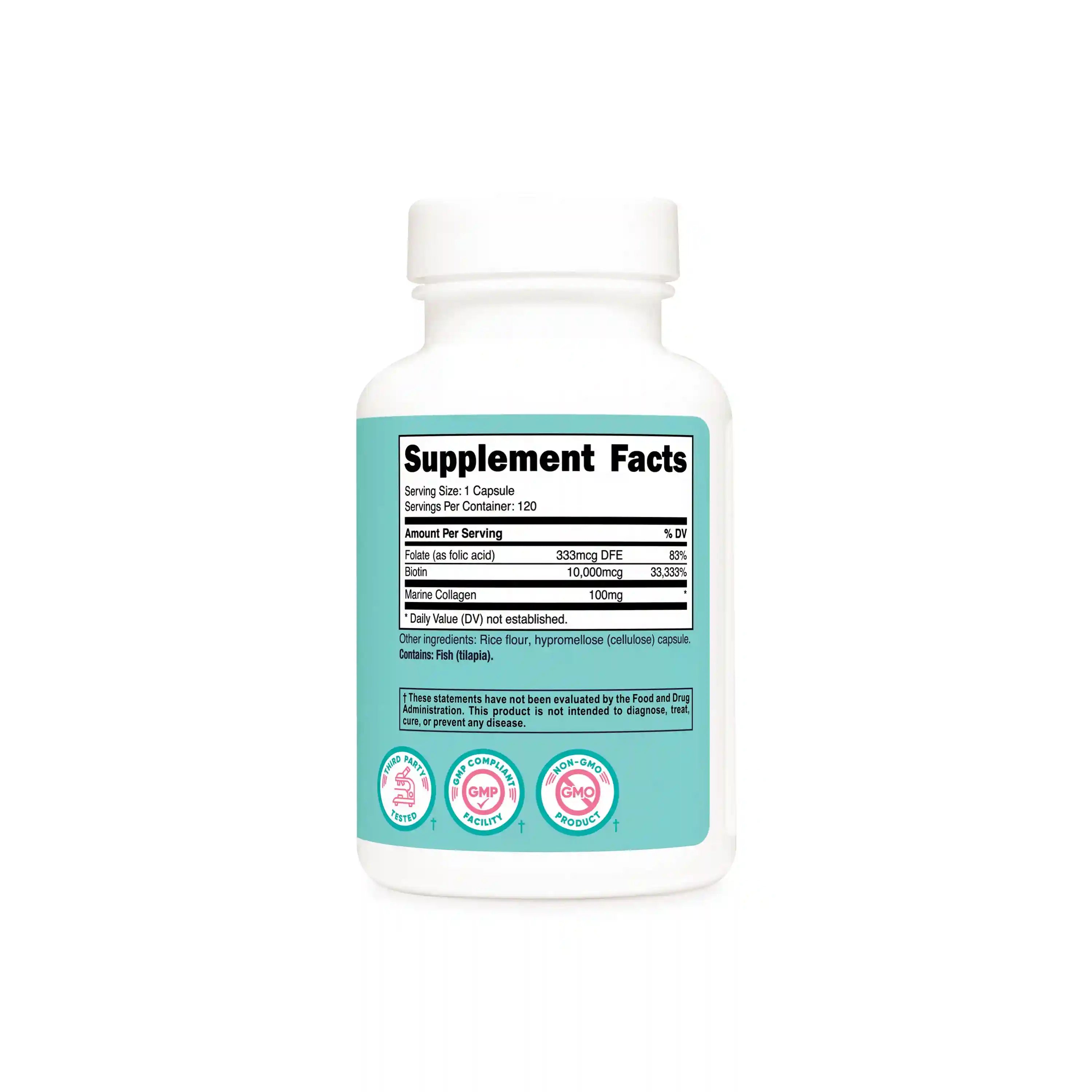 Nutricost Biotin for Women Secondary image