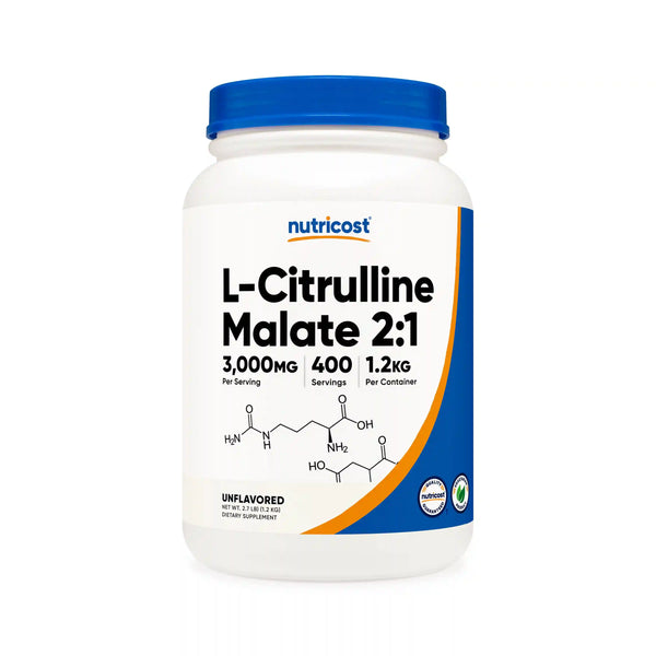 Nutricost L-Citrulline Malate (2:1) Unflavored Powder