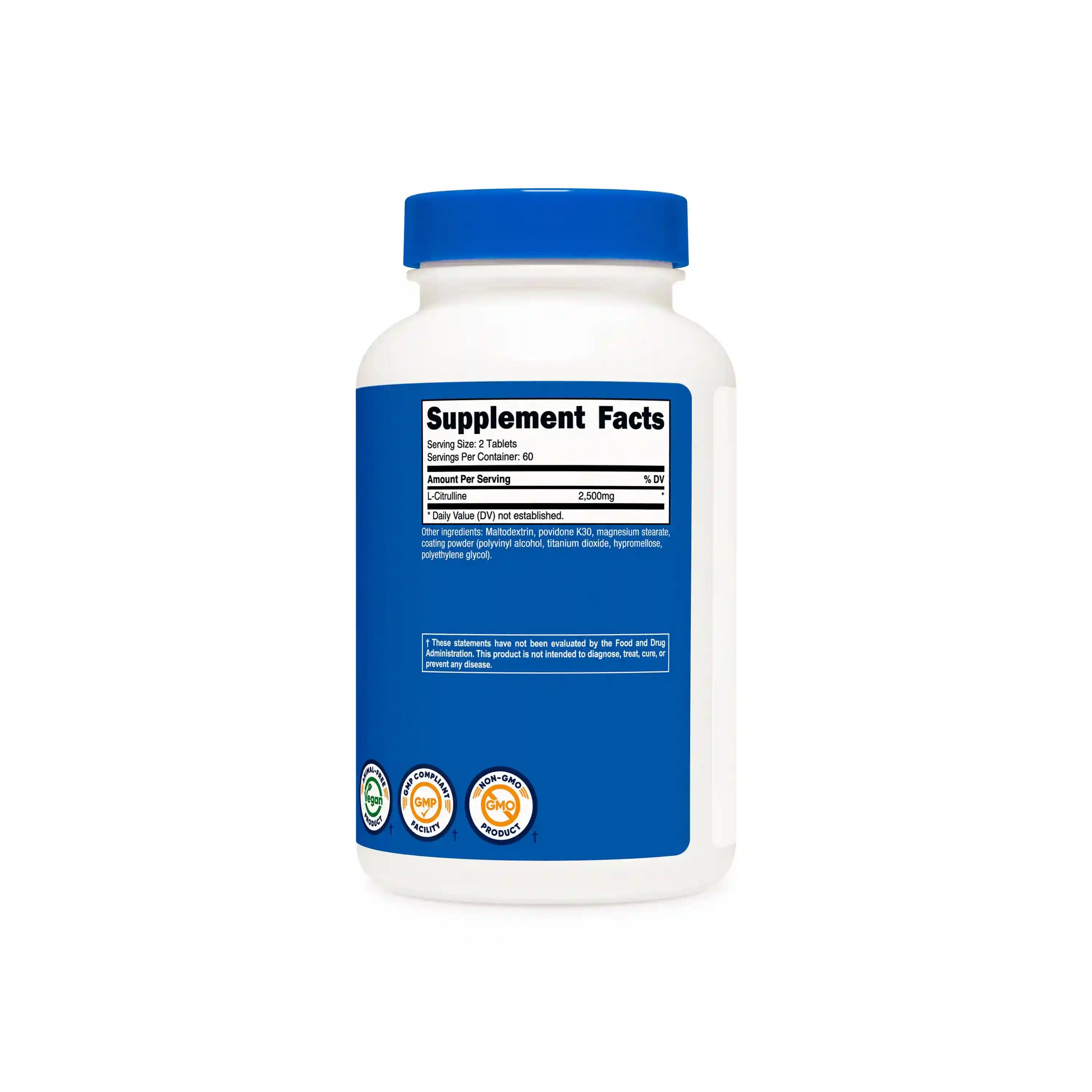 Nutricost L-Citrulline Tablets Secondary image