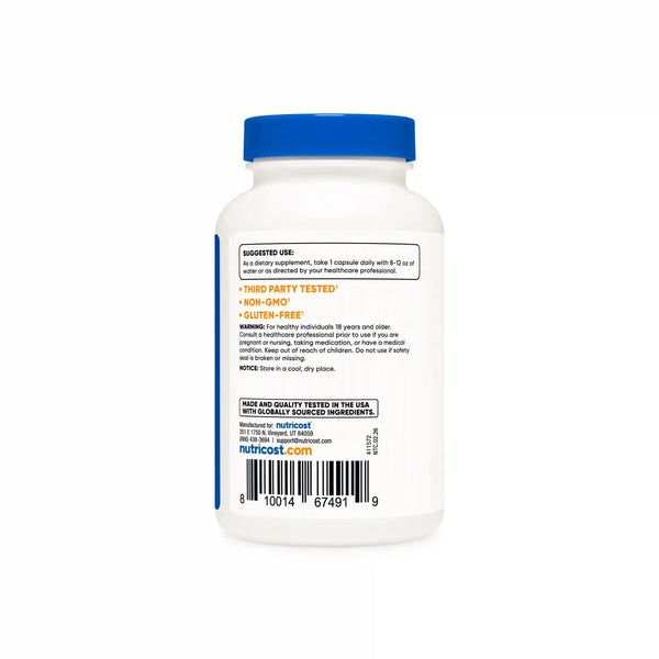 Nutricost Vitamin B5 Pantothenic Acid Capsules