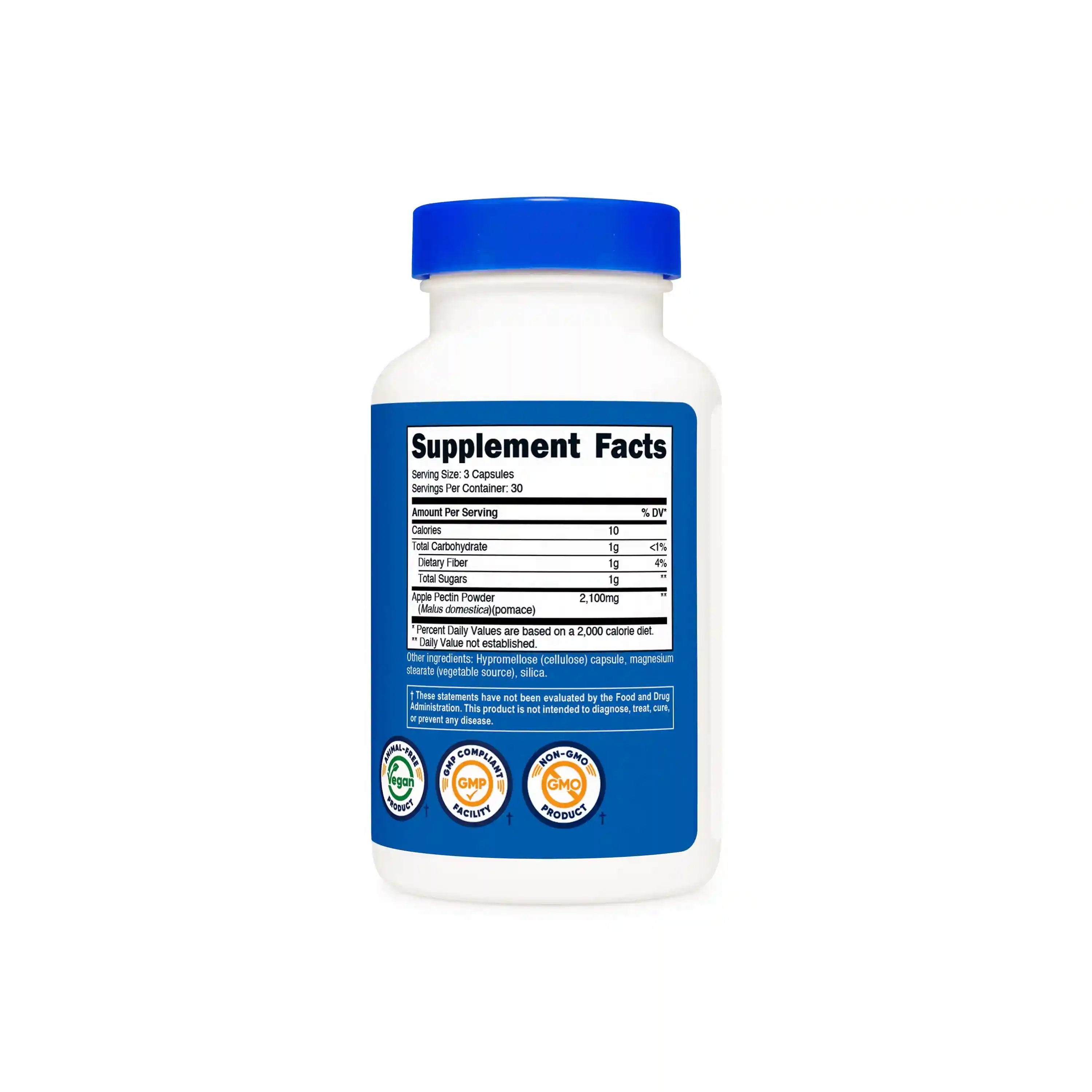 Nutricost Apple Pectin Capsules Secondary image