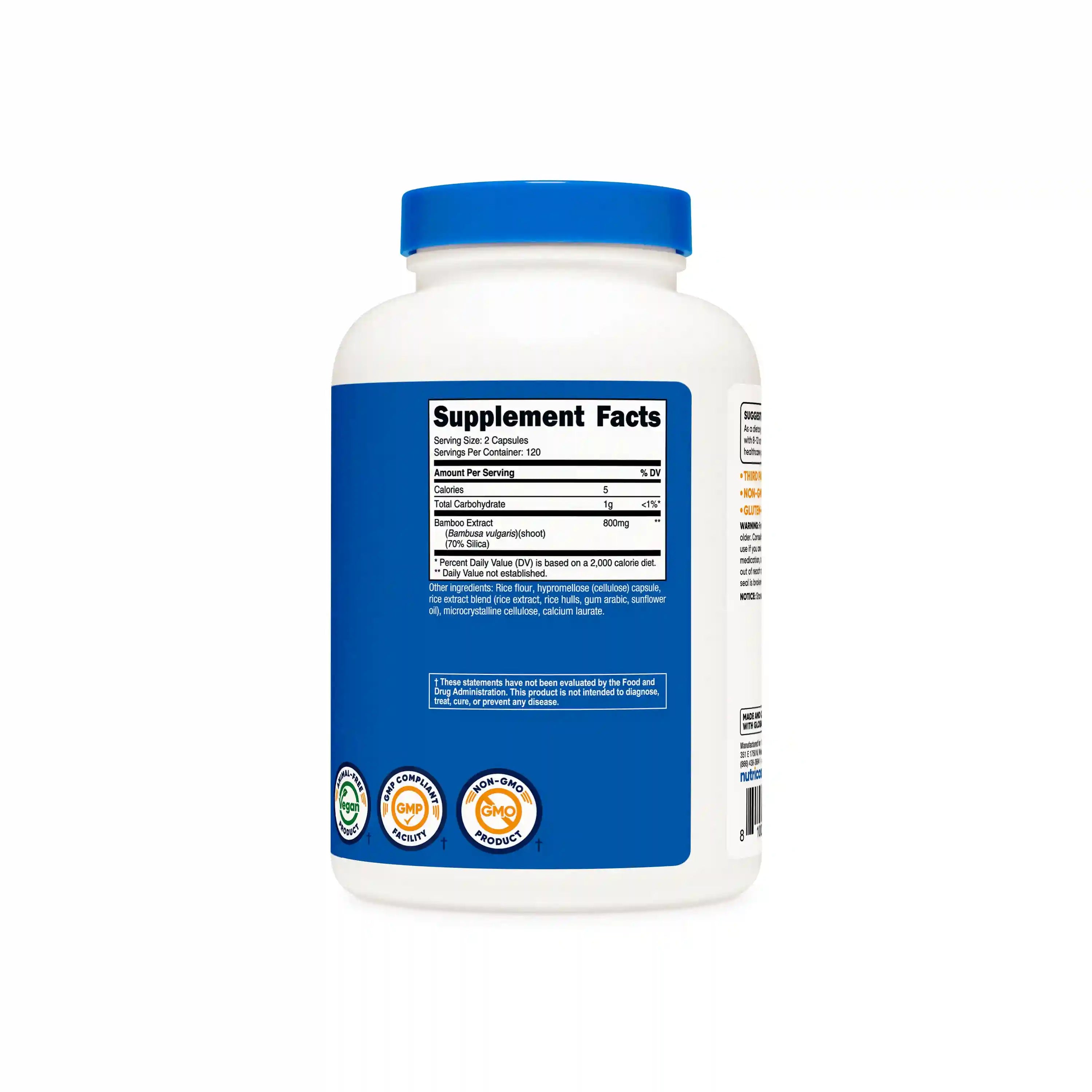 Nutricost Bamboo Extract Secondary image
