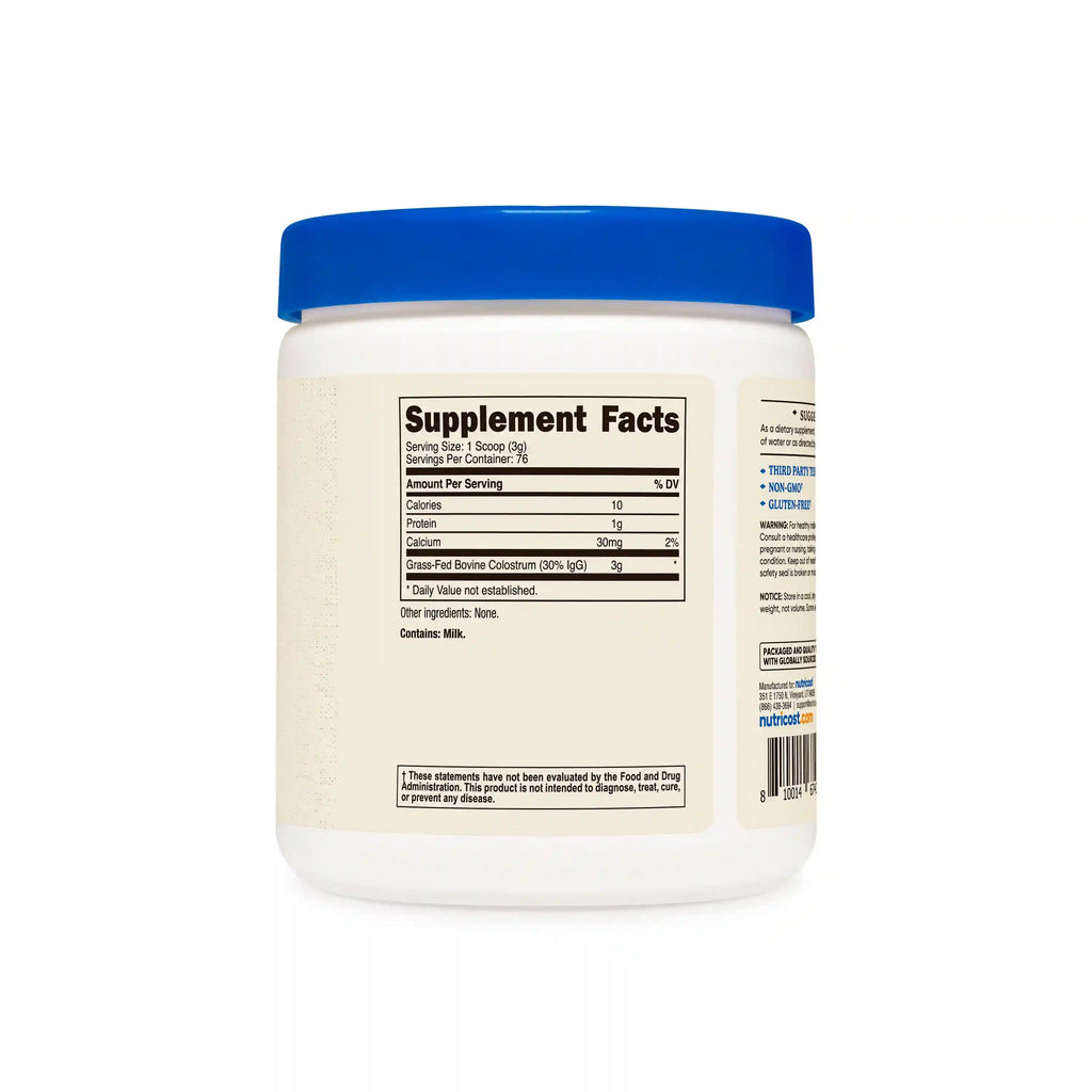 Nutricost Colostrum 30% Powder