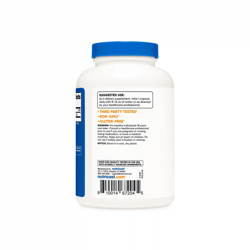 Nutricost Citric Acid Capsules