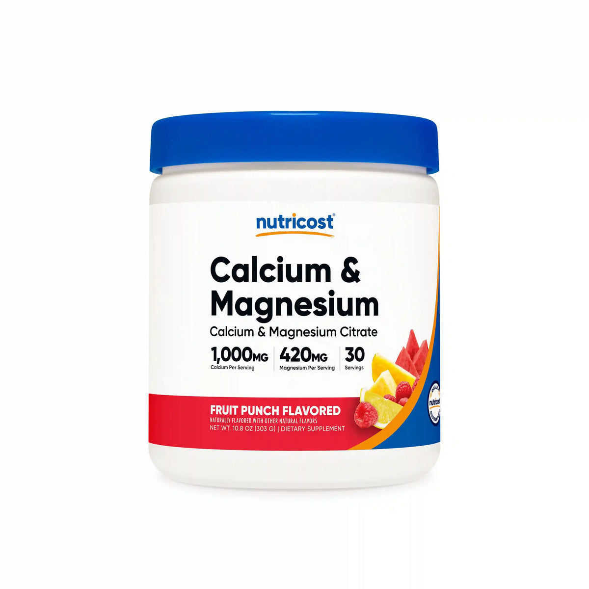Nutricost Calcium Citrate + Magnesium Citrate Powder Main image