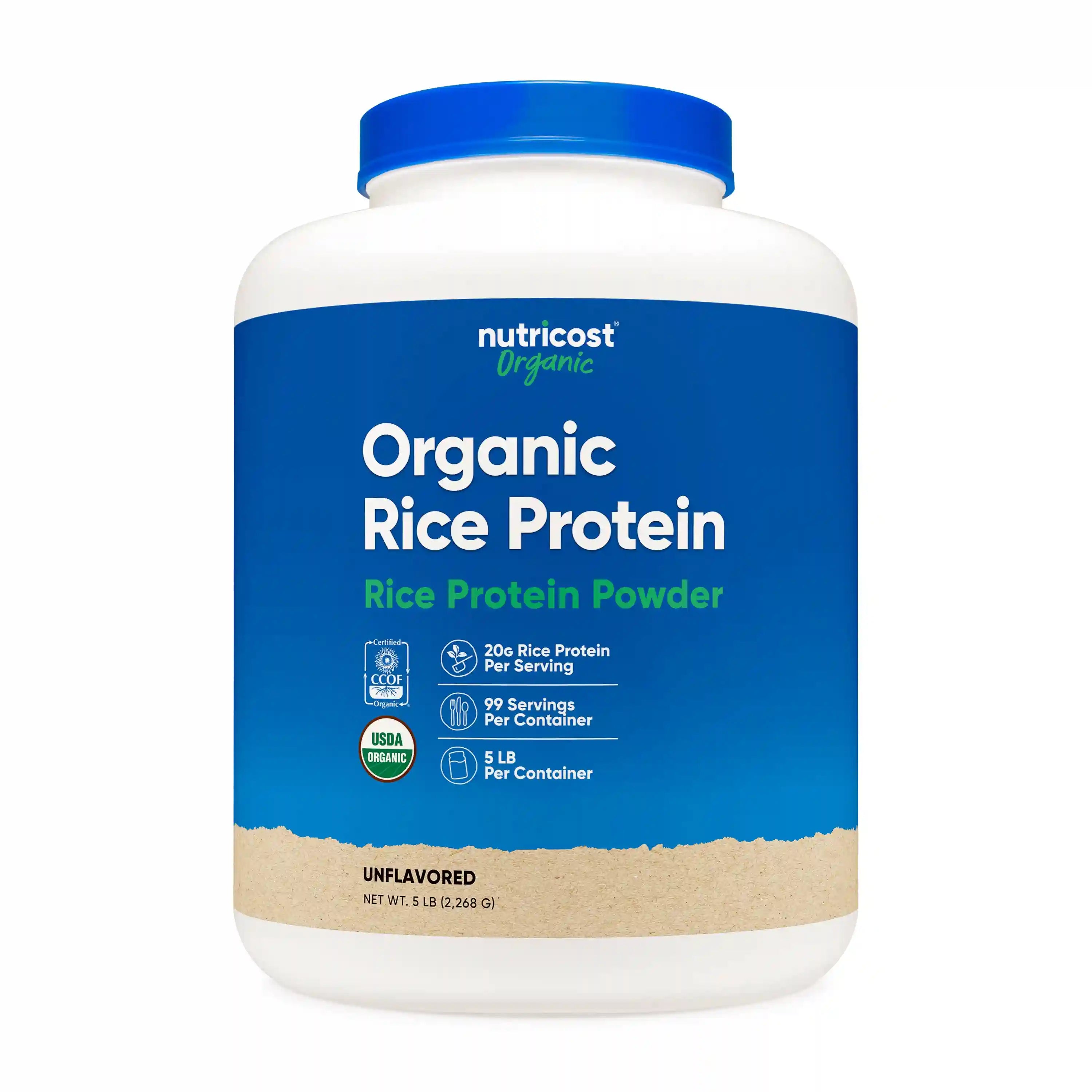 Nutricost Organic Rice Protein Powder Secondary image