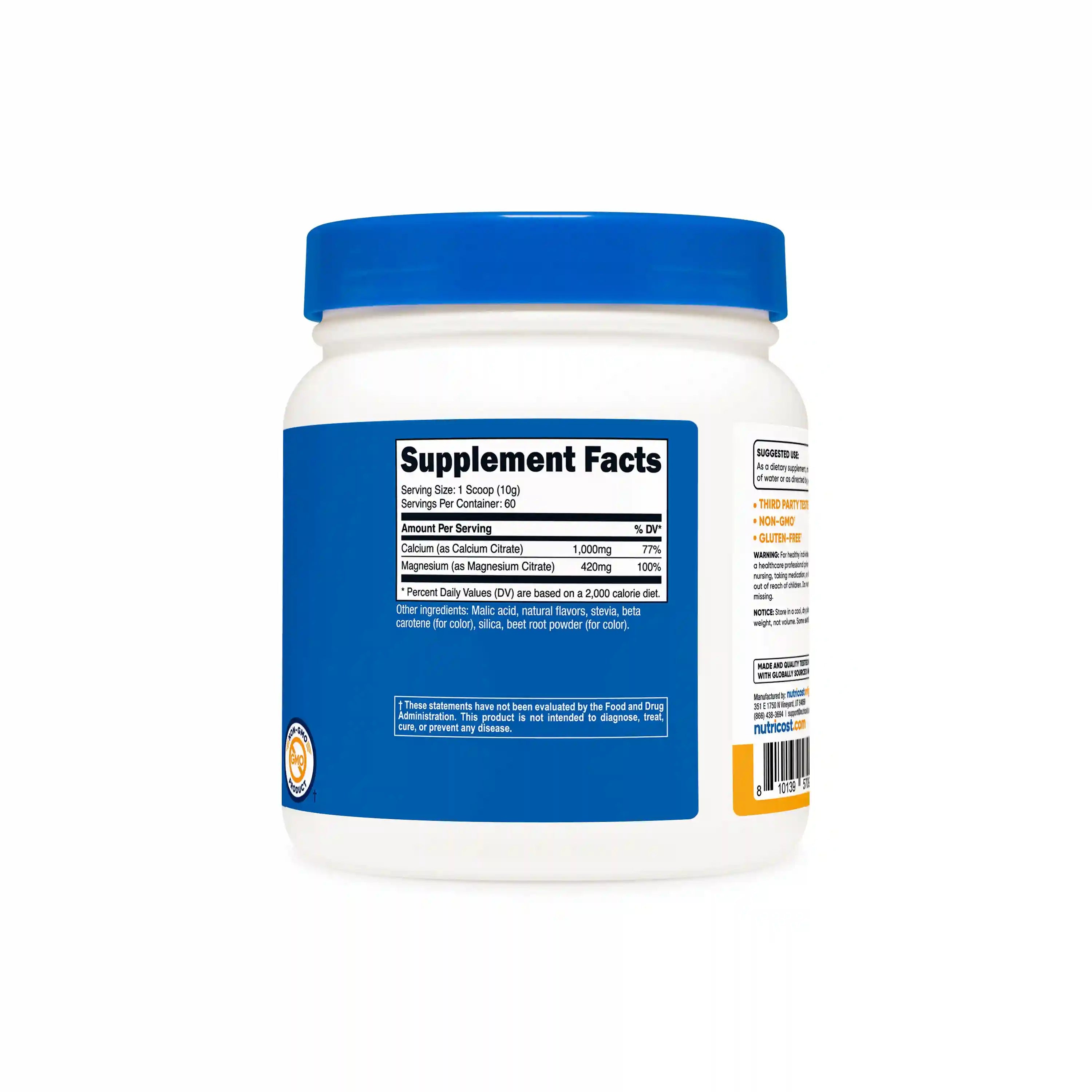Nutricost Calcium Peach Mango Secondary image