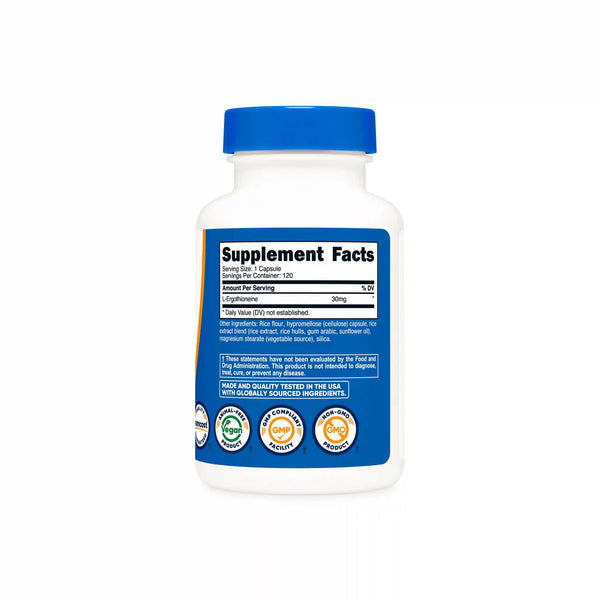Nutricost L-Ergothioneine Supplement
