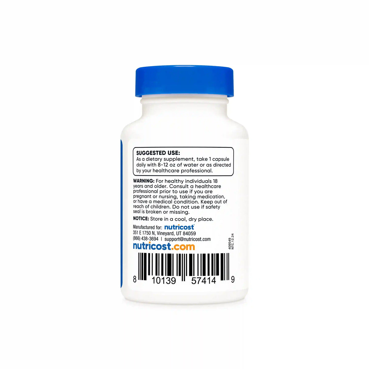 Nutricost N-Acetyl L-Cysteine (NAC) Capsules