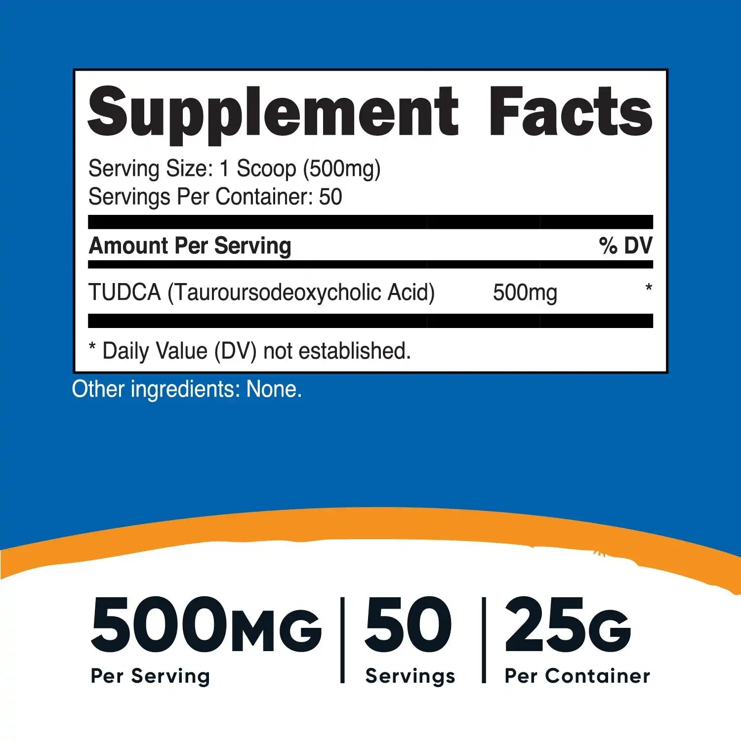 Nutricost Tudca Powder Secondary image