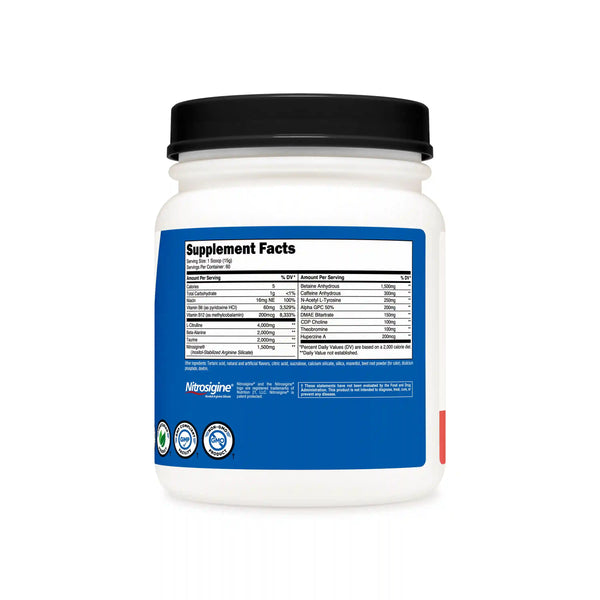 Nutricost Pre-X Workout Complex Powder