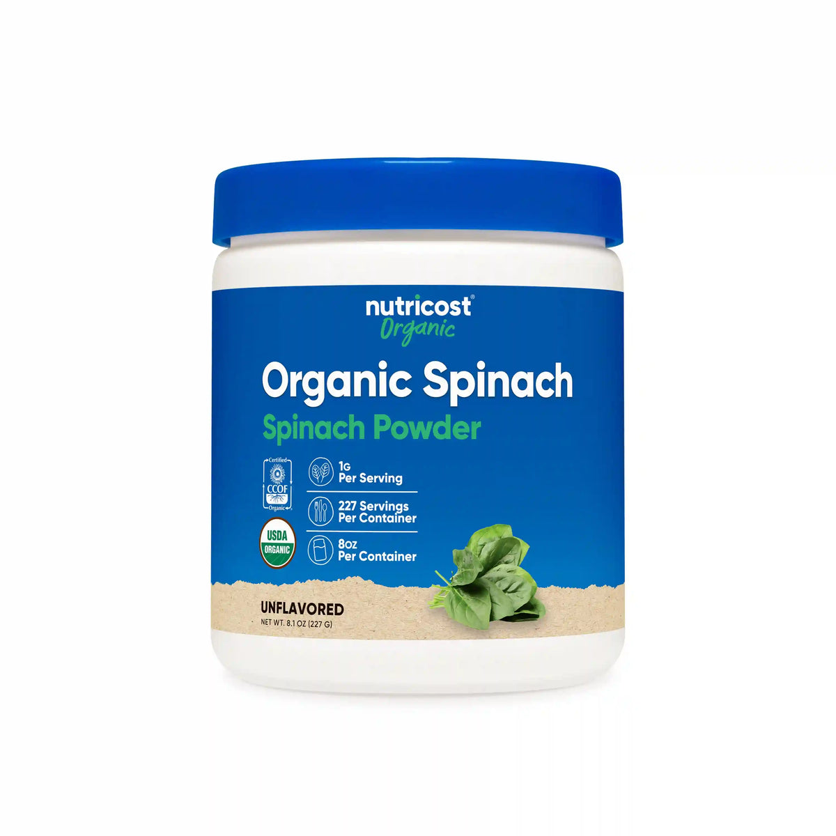 Nutricost Organic Spinach Powder Main image
