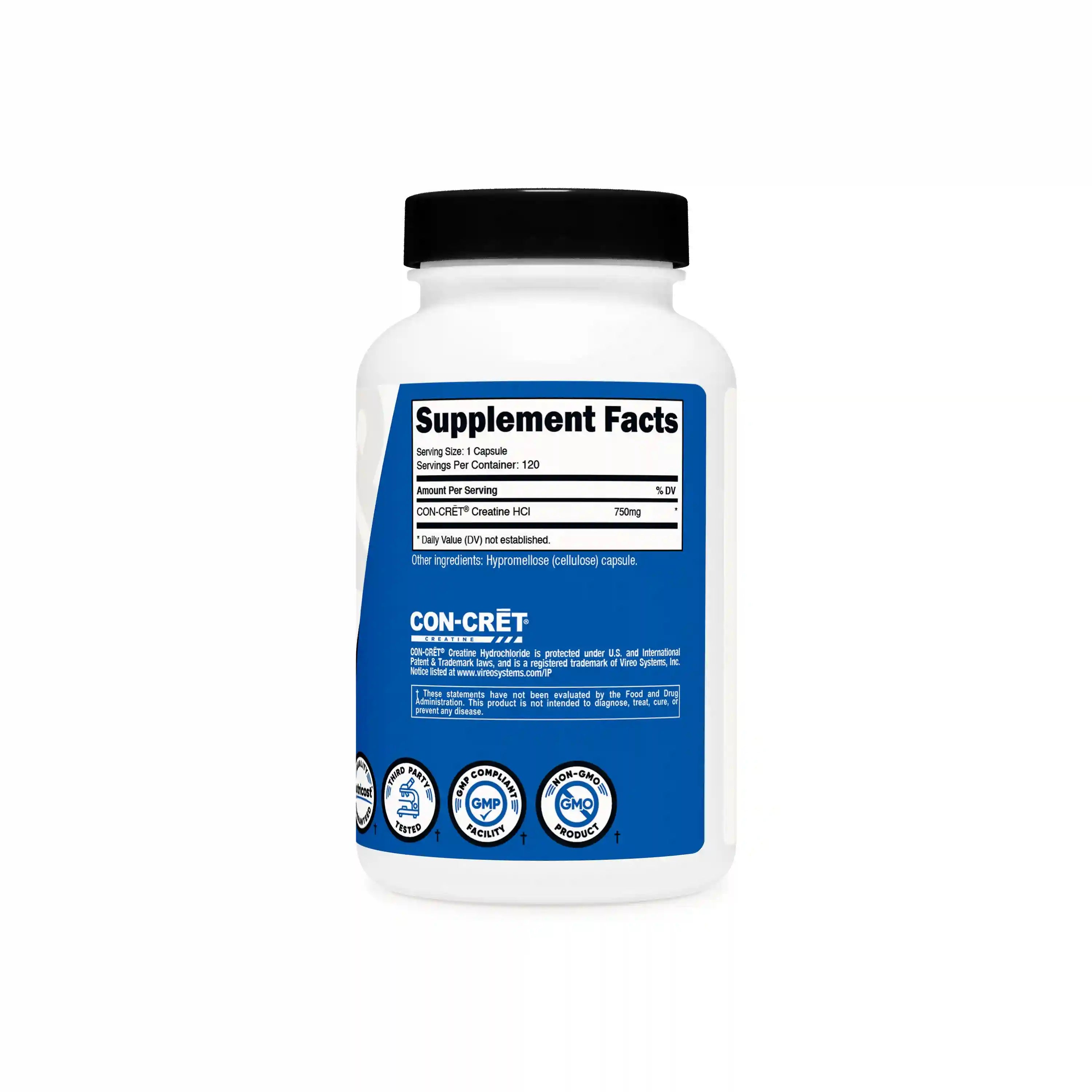Nutricost Creatine HCl Capsules Secondary image