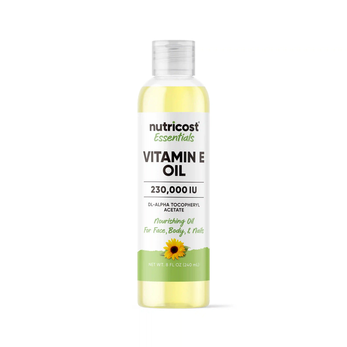 Nutricost Essentials Vitamin E Oil (8 OZ) Main image