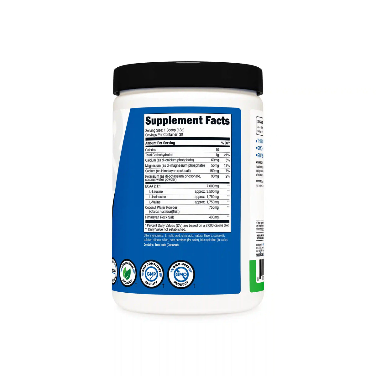 Nutricost BCAA + Hydration Powder