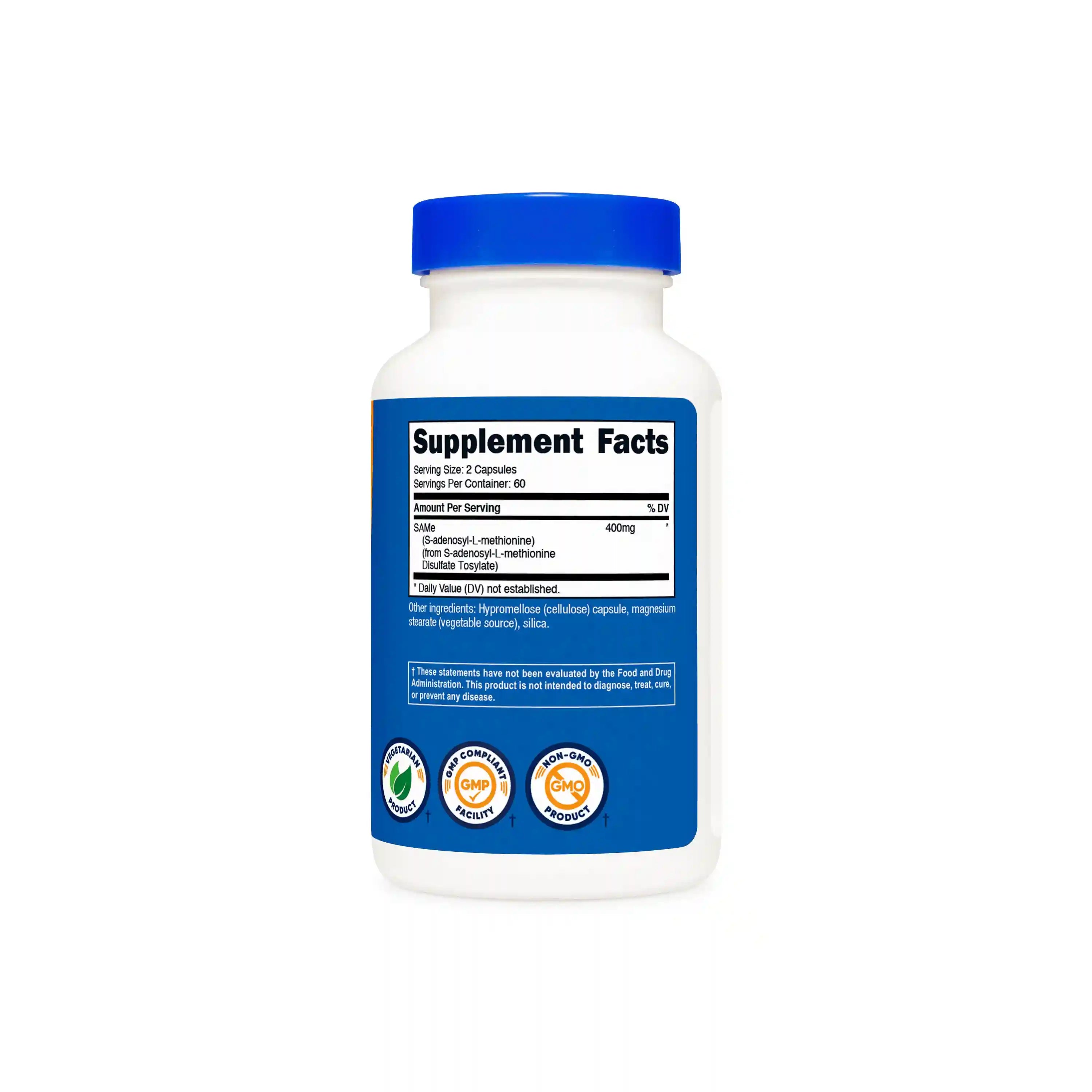 Nutricost SAM-e (S-Adenosyl-L-Methionine) Secondary image