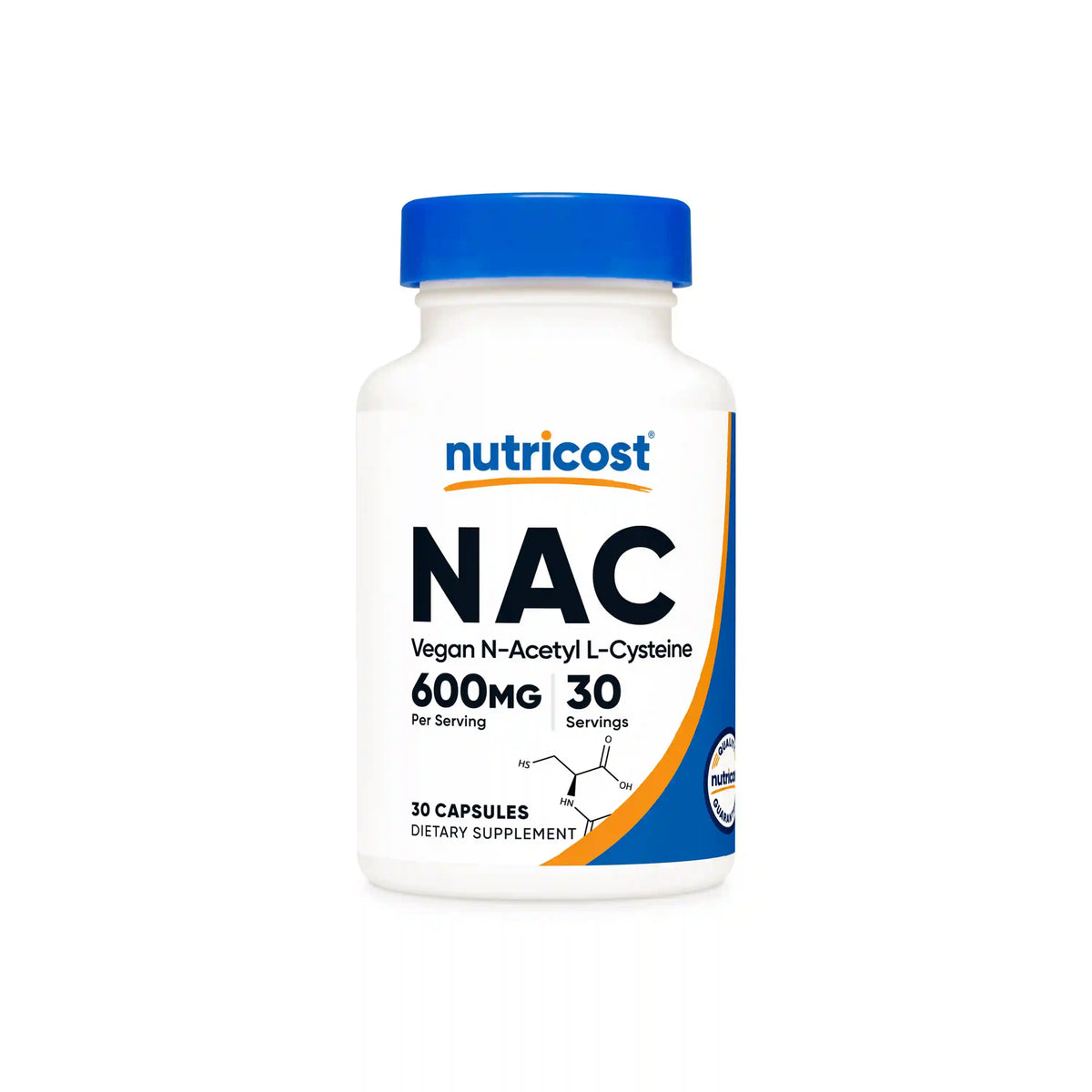 Nutricost N-Acetyl L-Cysteine (NAC) Capsules Main image