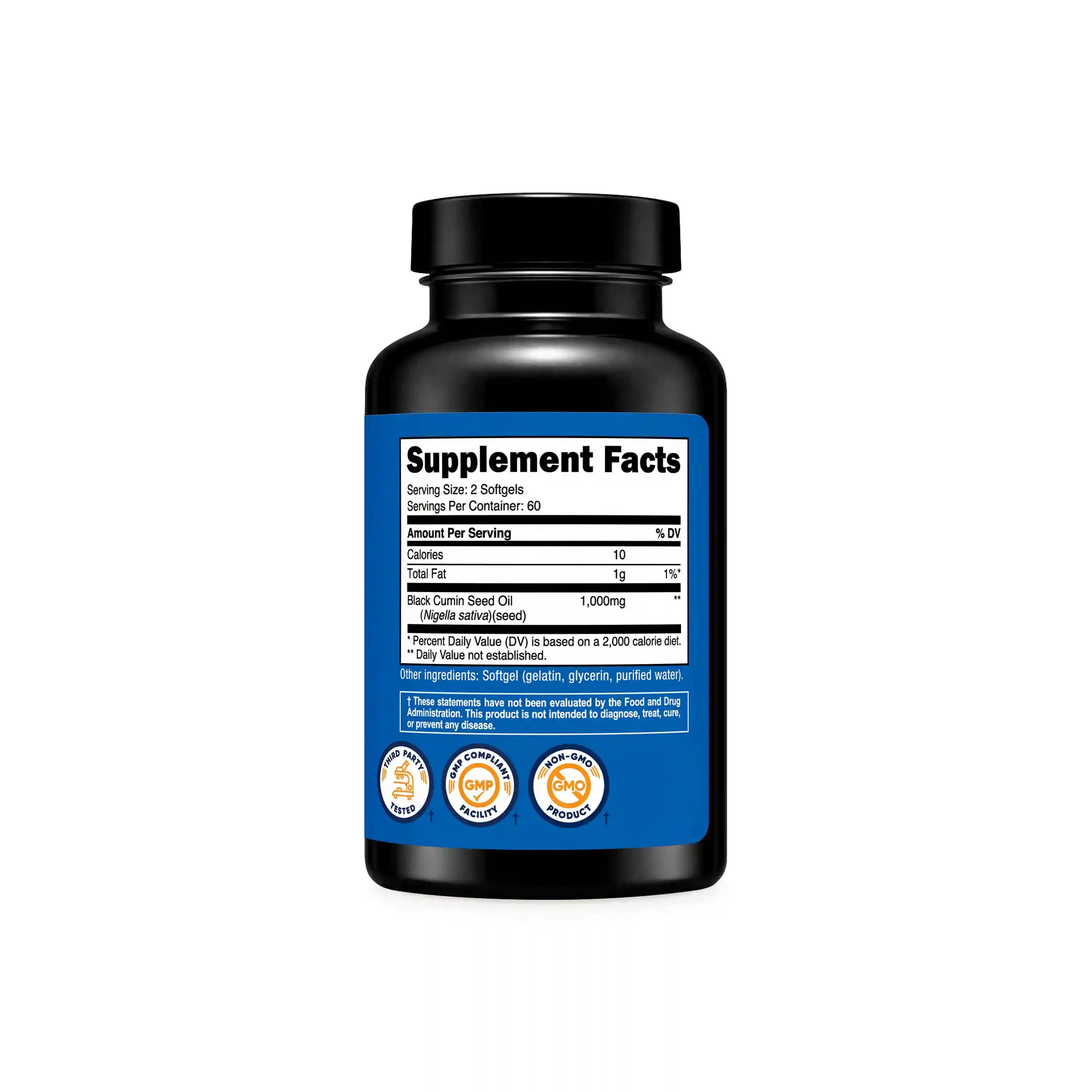 Nutricost Black Cumin Seed Oil Secondary image