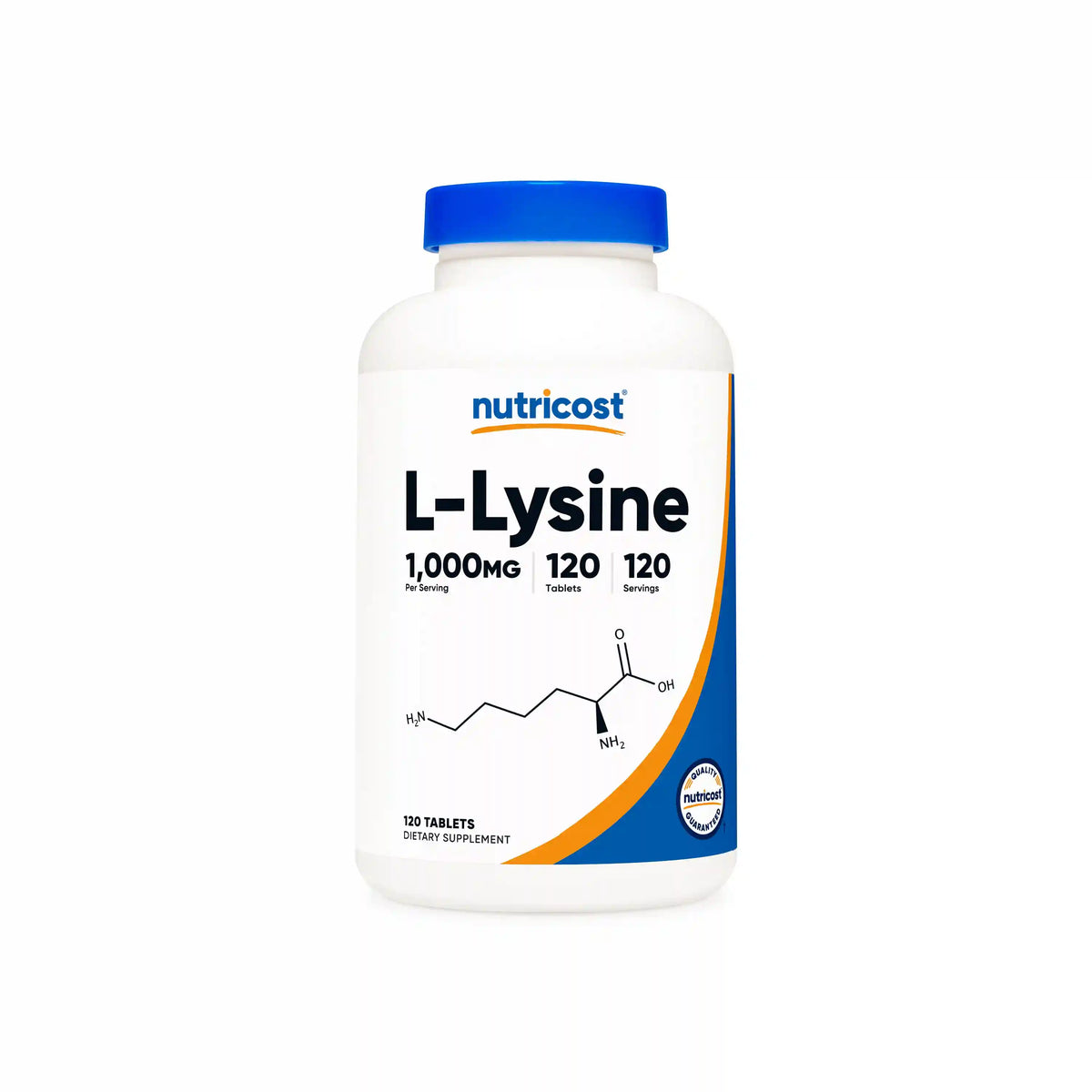 Nutricost L-Lysine Tablets Main image