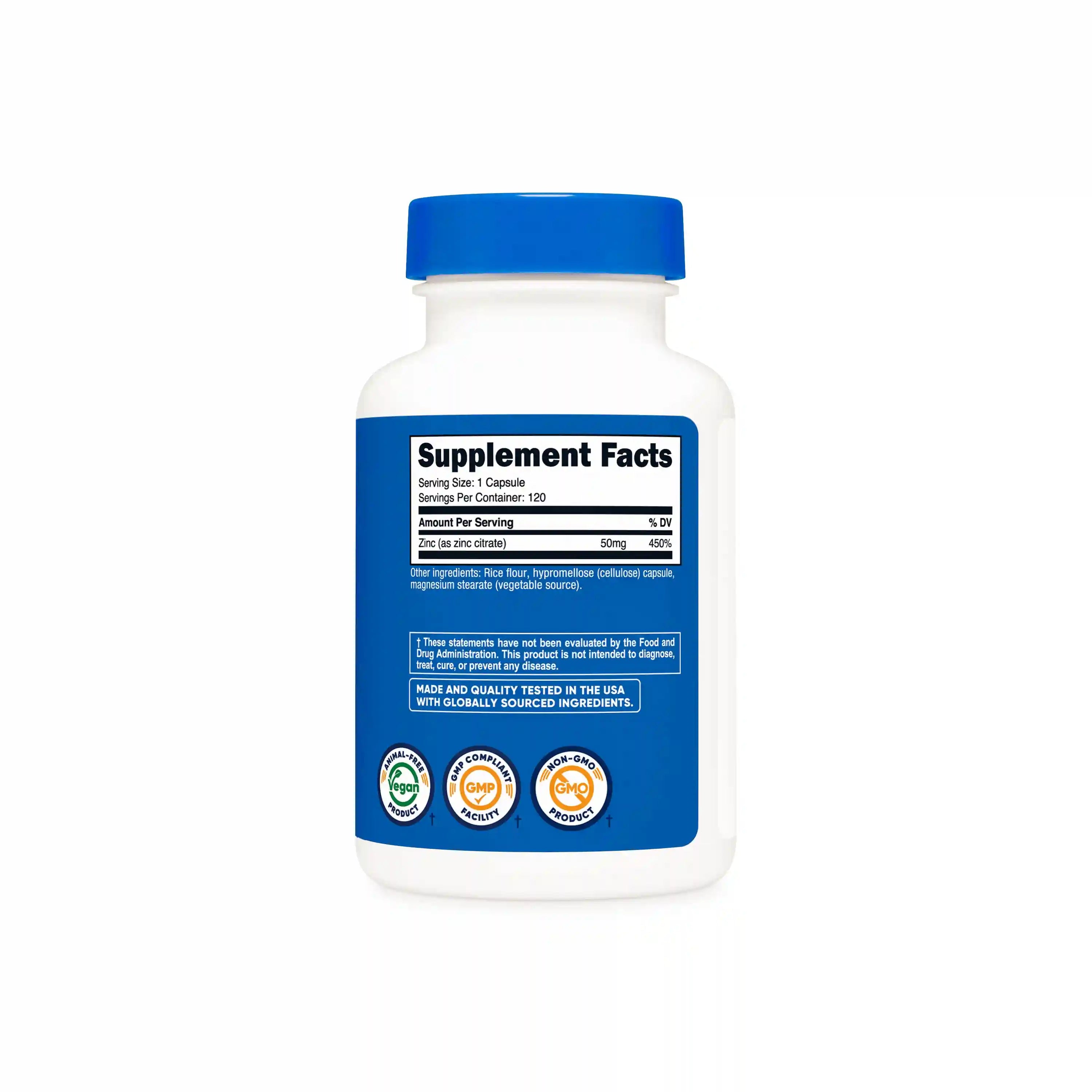Nutricost Zinc Citrate Secondary image