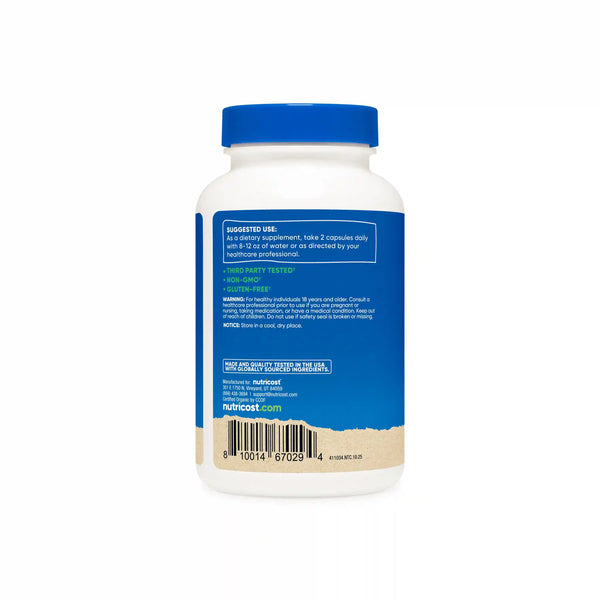 Nutricost Made With Organic Reishi Mushroom Capsules