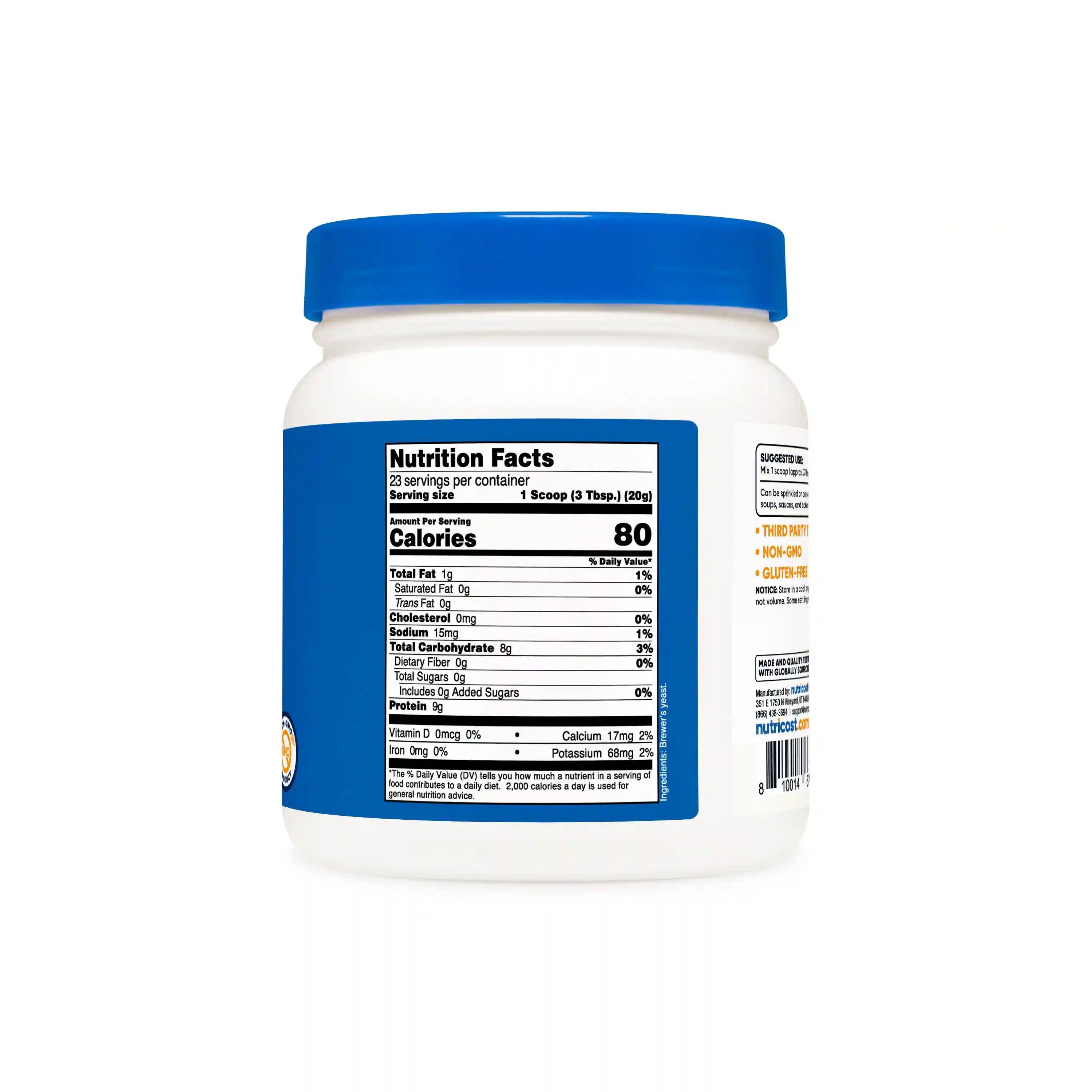 Nutricost Brewer's Yeast Powder Secondary image
