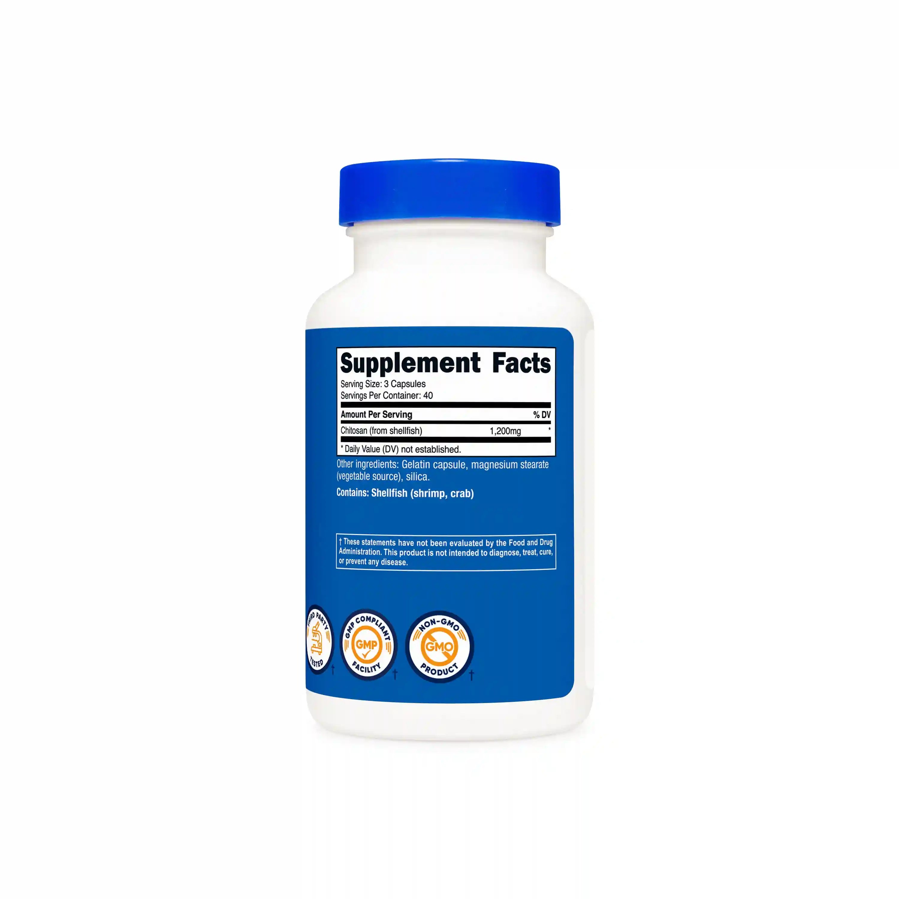 Nutricost Chitosan Capsules Secondary image