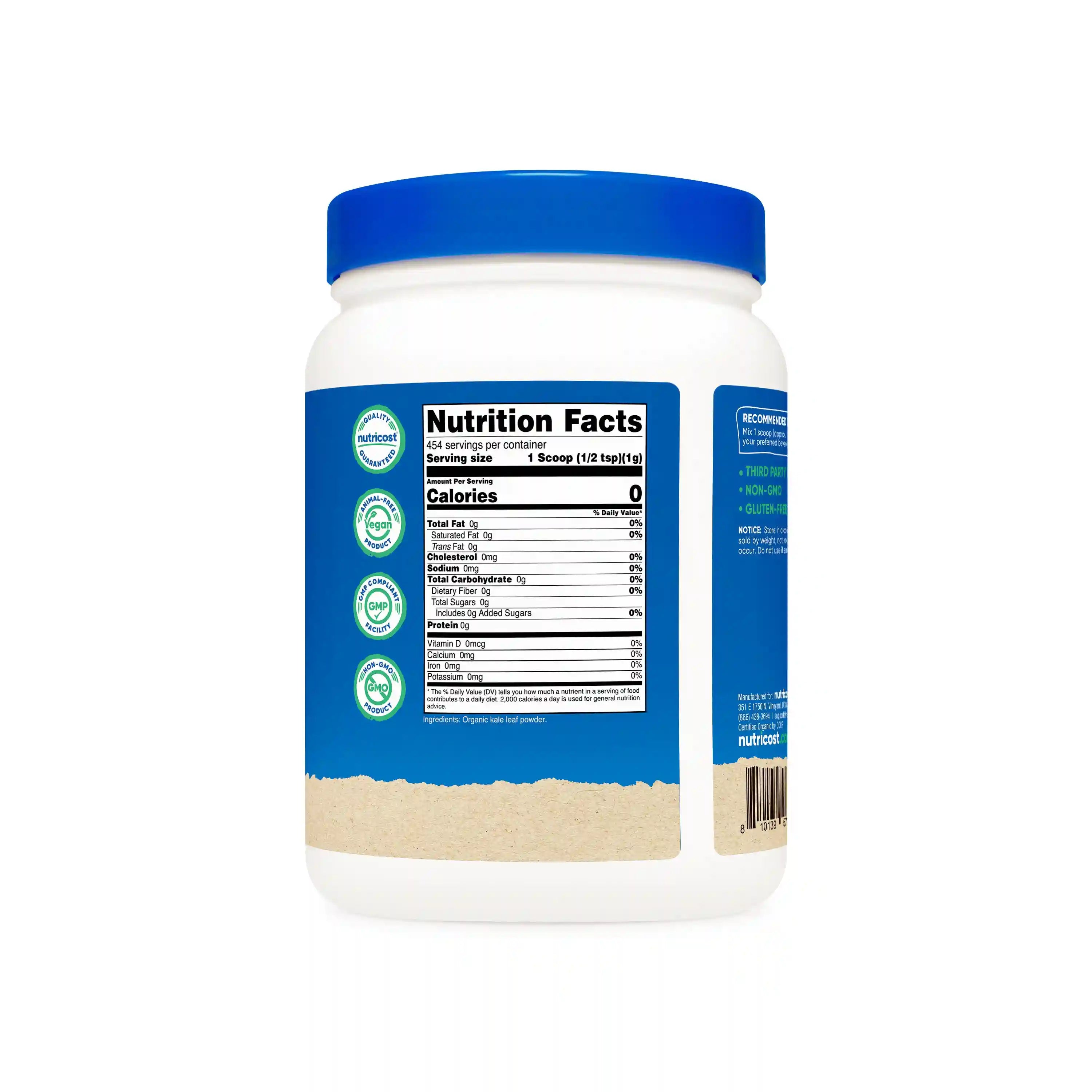 Nutricost Organic Kale Powder Secondary image