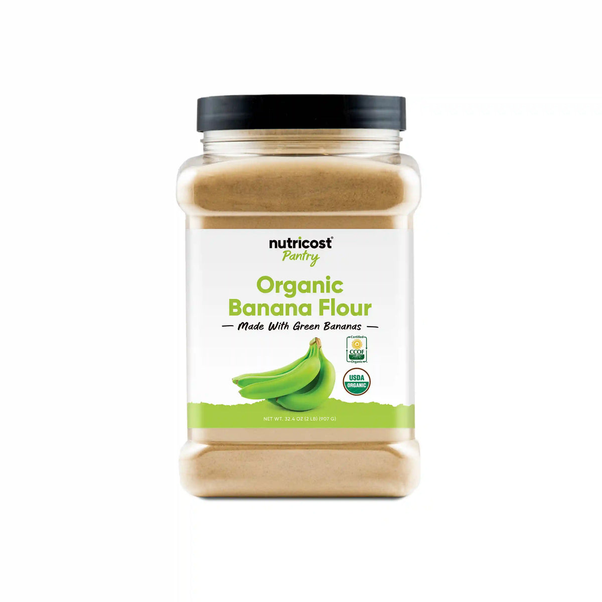 Nutricost Pantry Organic Green Banana Flour Main image